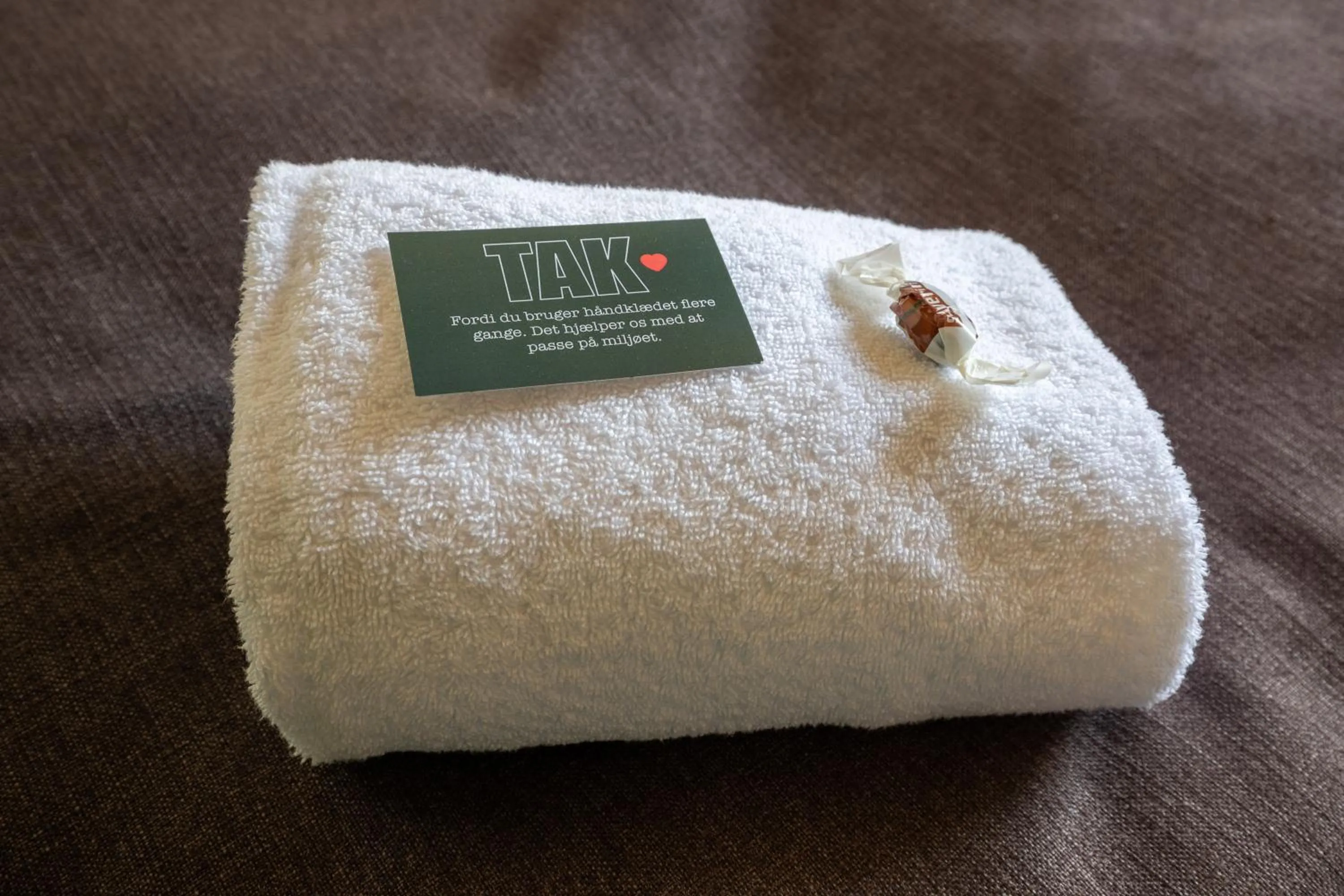 towels in Severin Kursuscenter og Konferencehotel