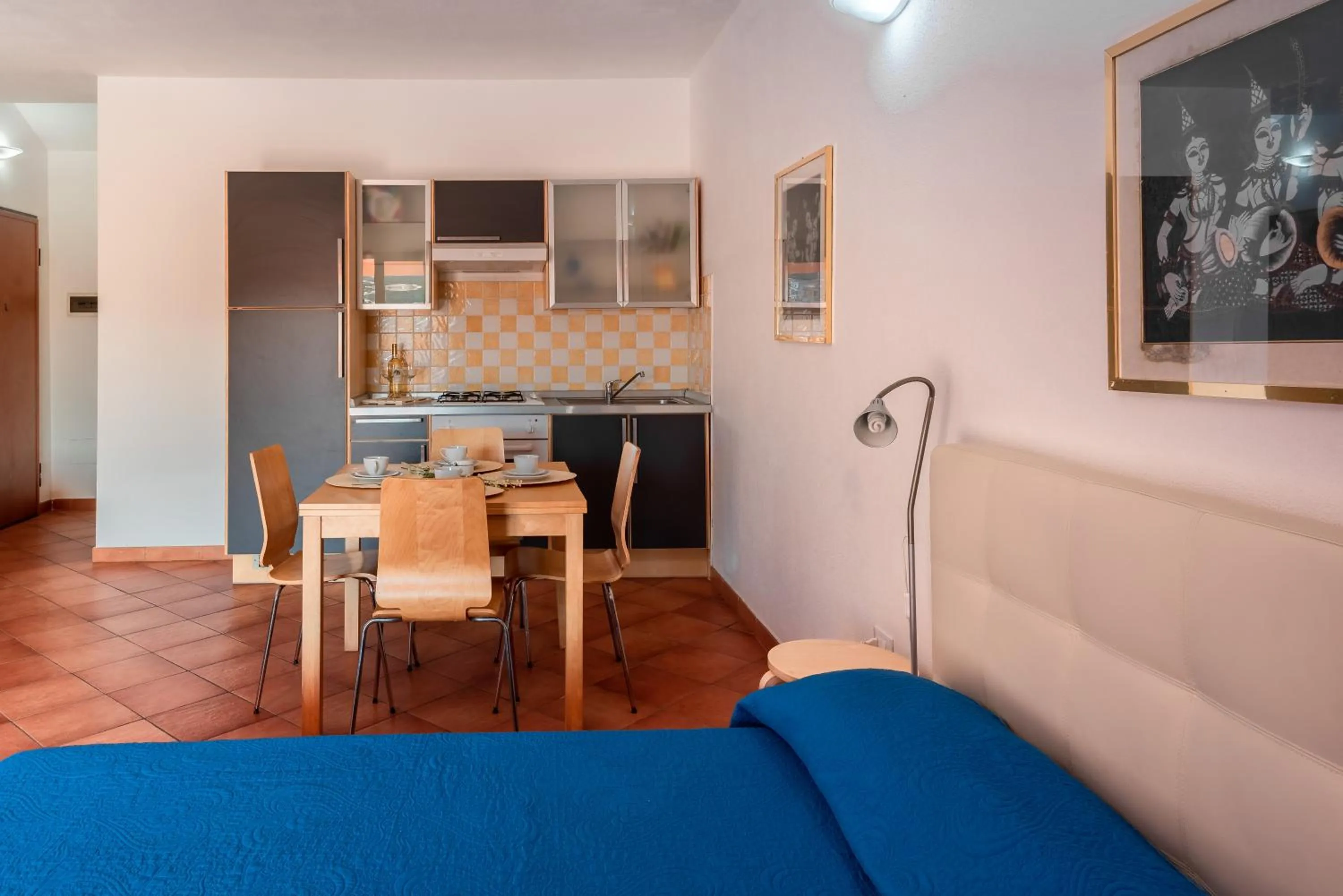 Kitchen or kitchenette in Cristal Blu