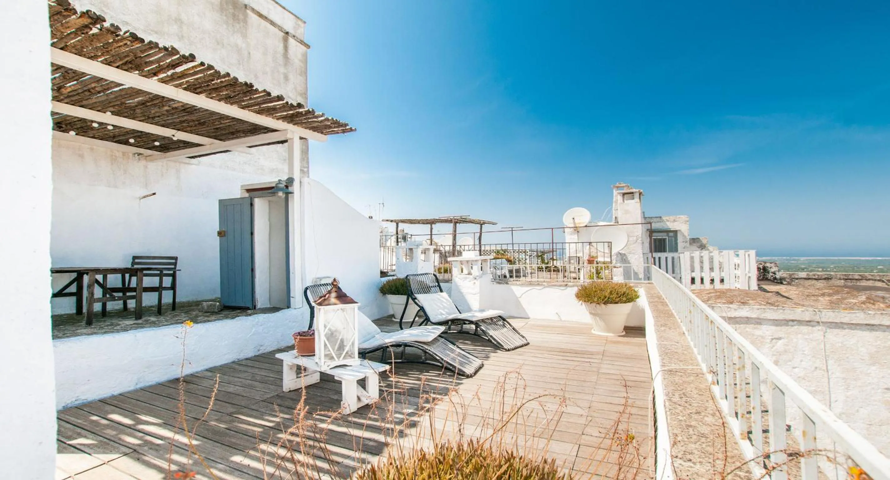 Balcony/Terrace in I 7 Archi Guest House