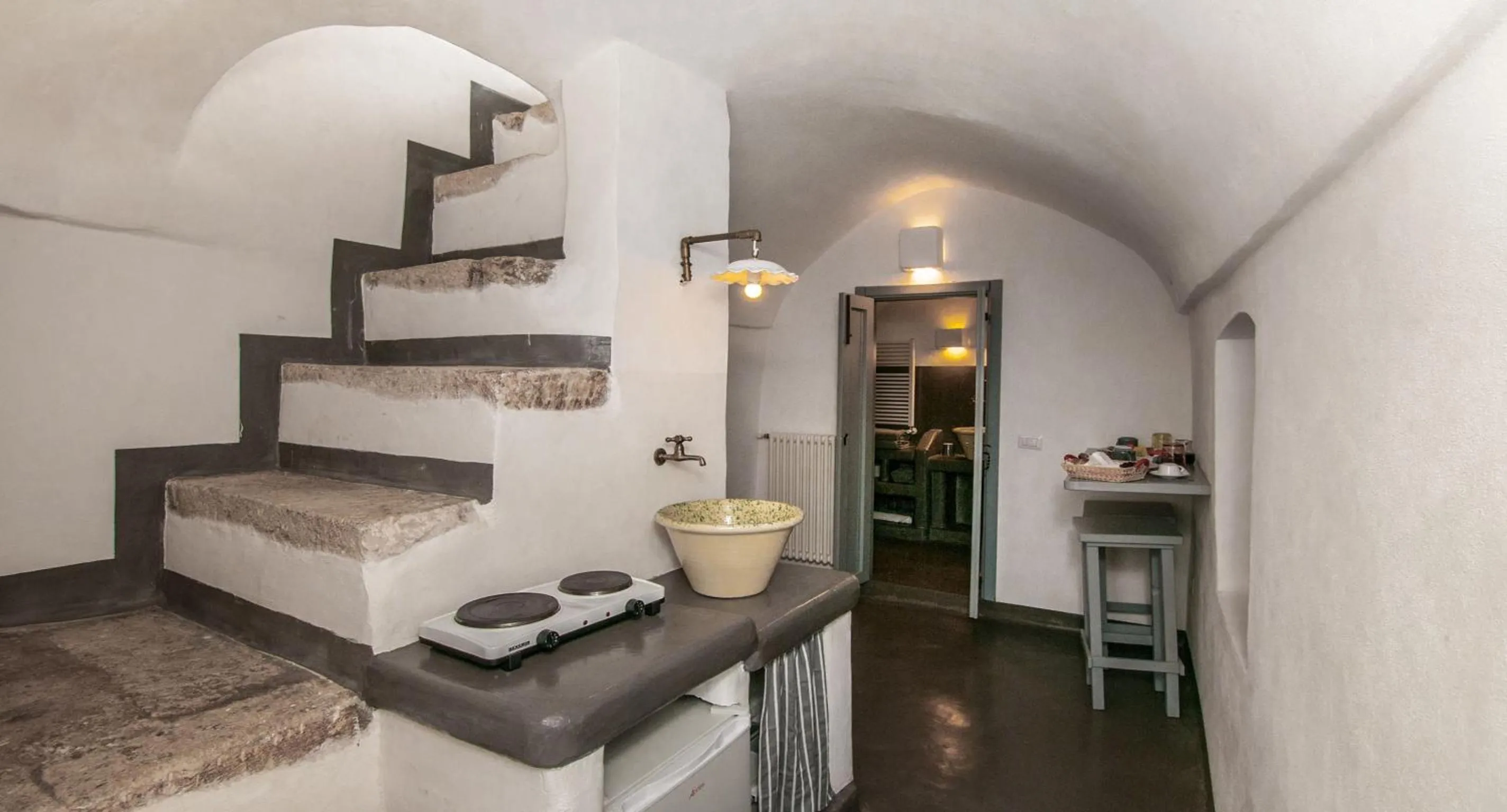 Kitchen or kitchenette in I 7 Archi Guest House