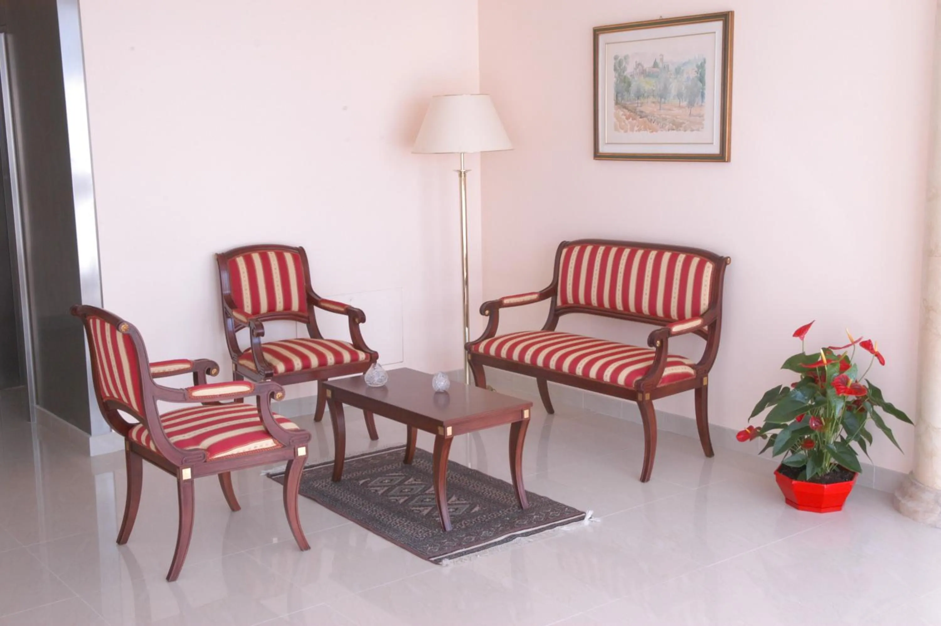 Lobby or reception in Pilgrim's Hotel