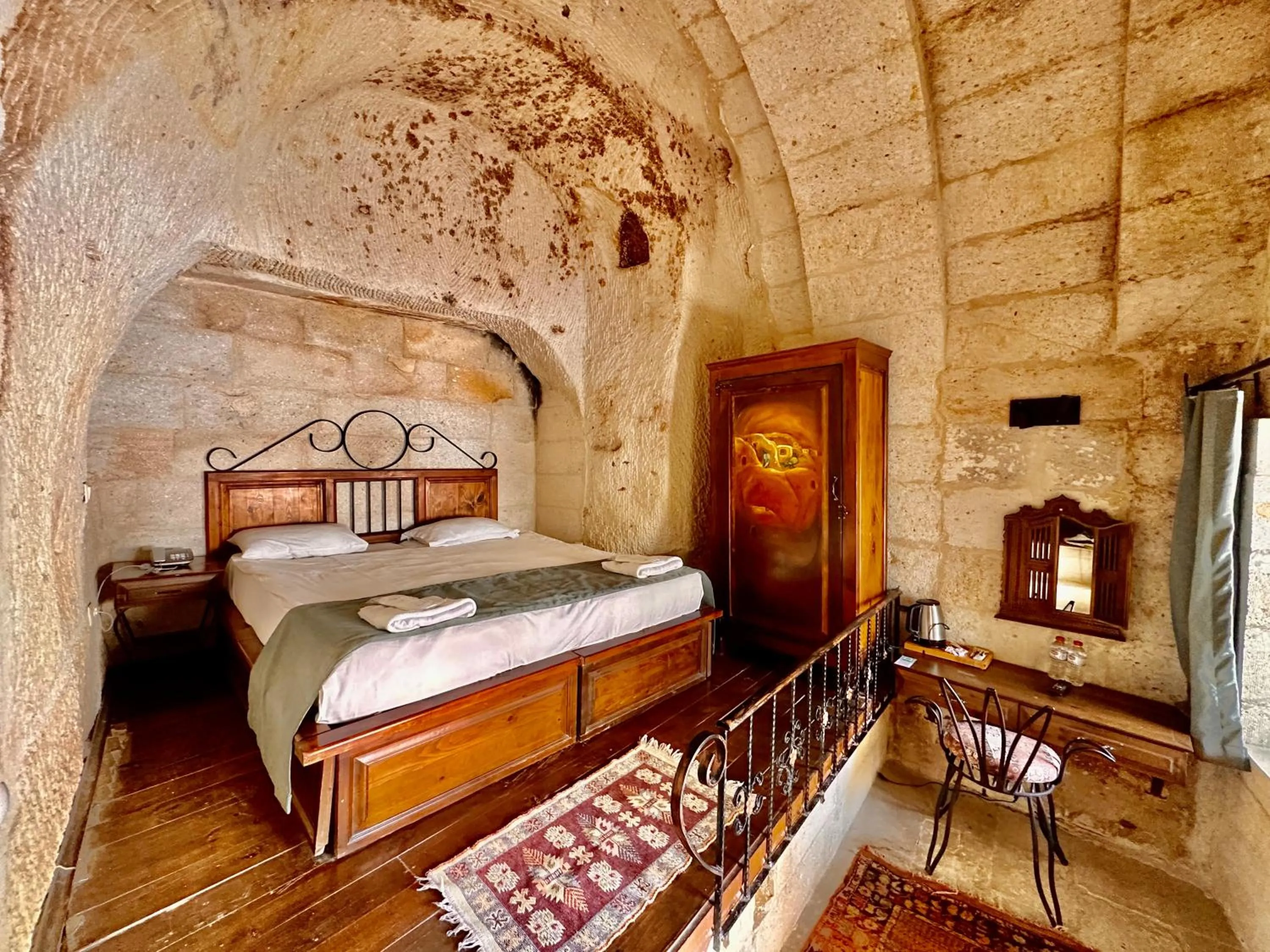 Photo of the whole room in Harkasos Cave Hotel