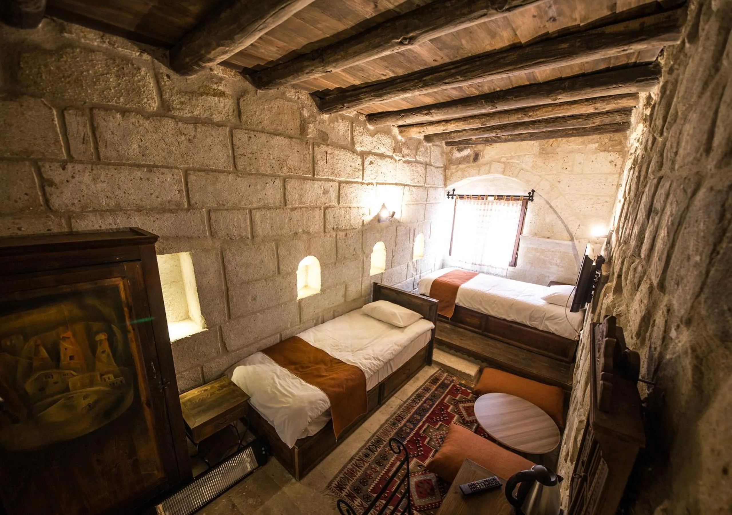 Photo of the whole room in Harkasos Cave Hotel