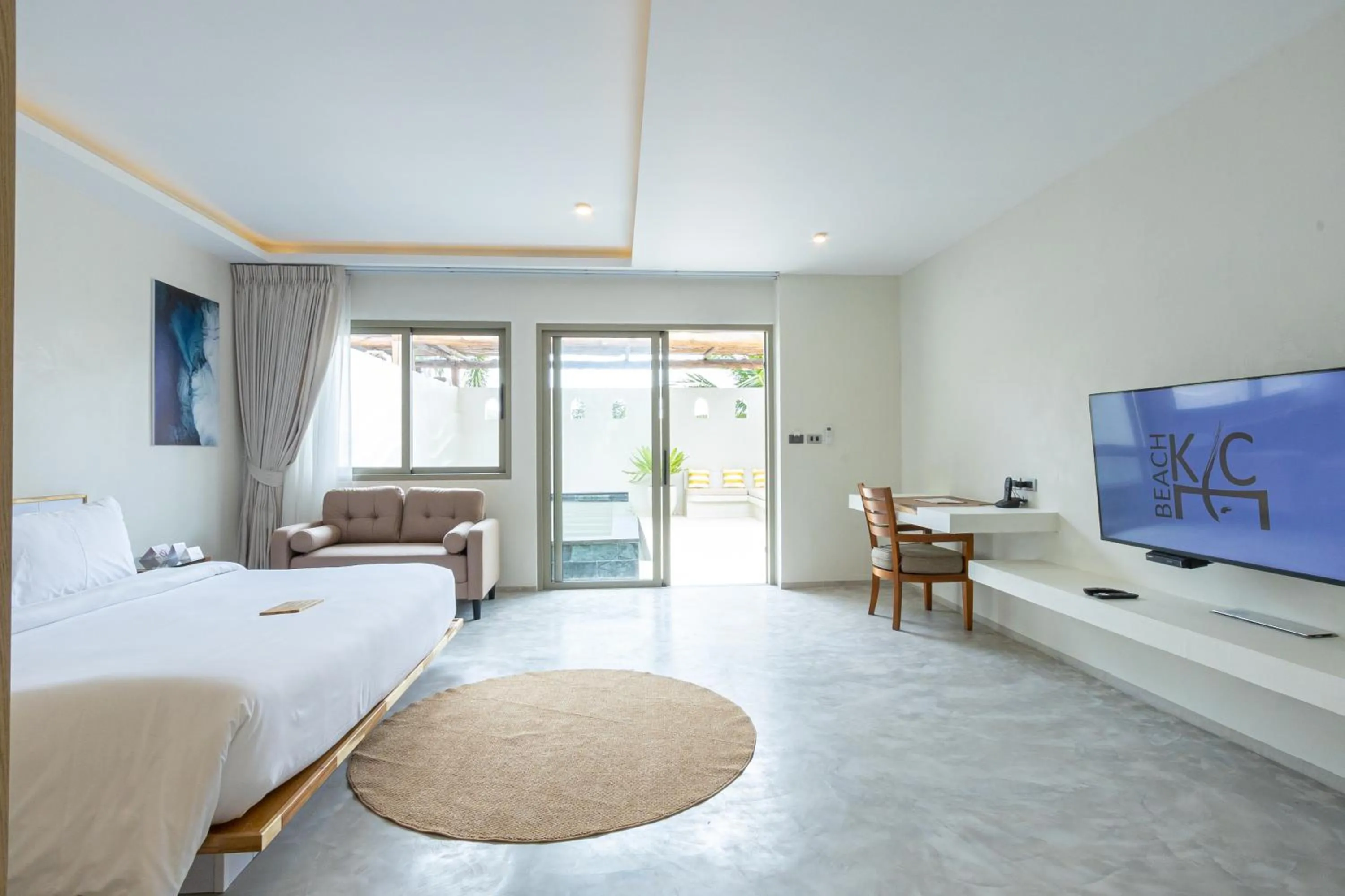 Photo of the whole room, Bed in KC Beach Club & Pool Villas