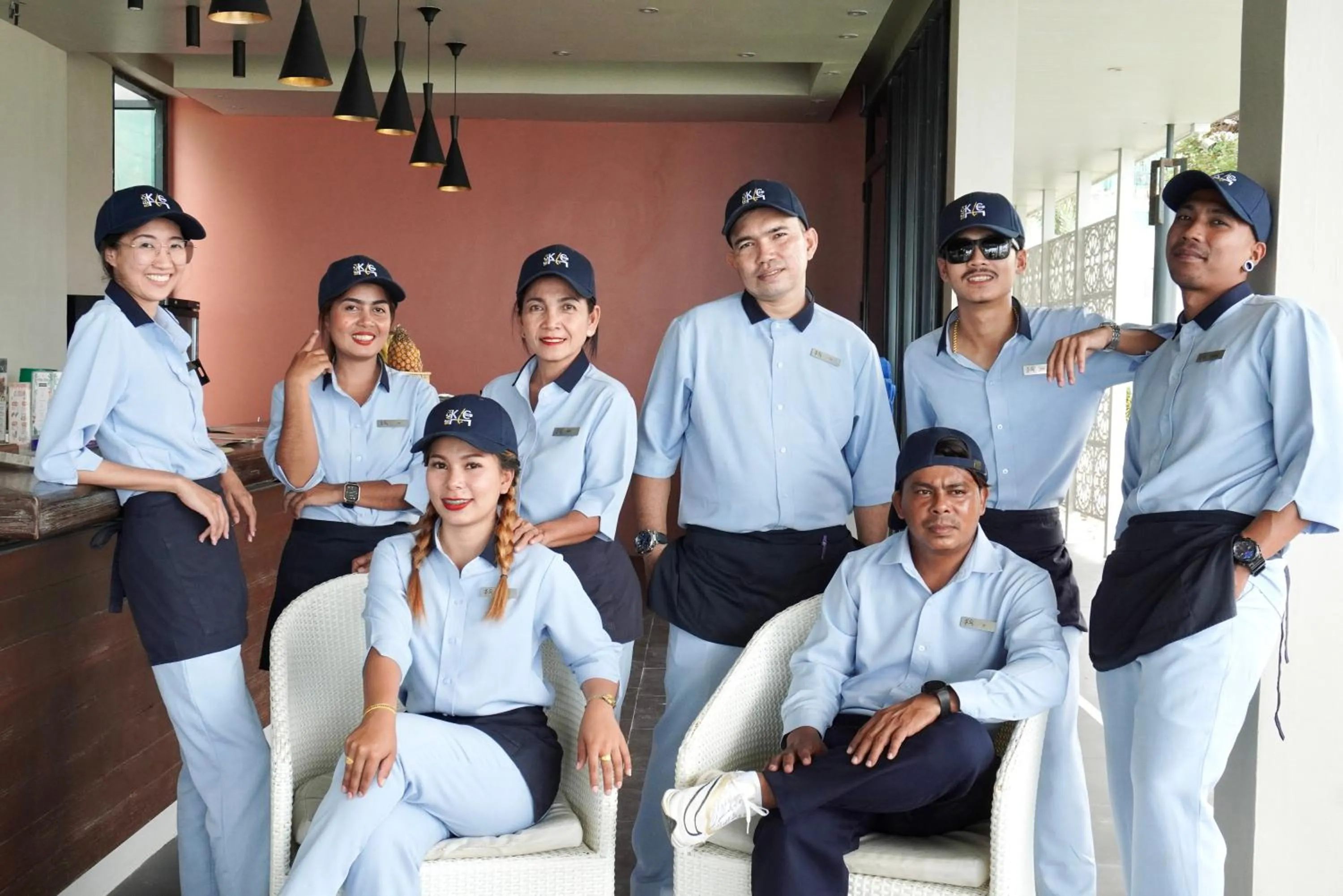 Staff in KC Beach Club & Pool Villas