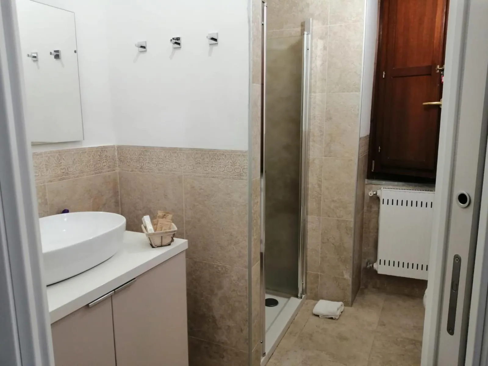 Bathroom in B&B Ninfa