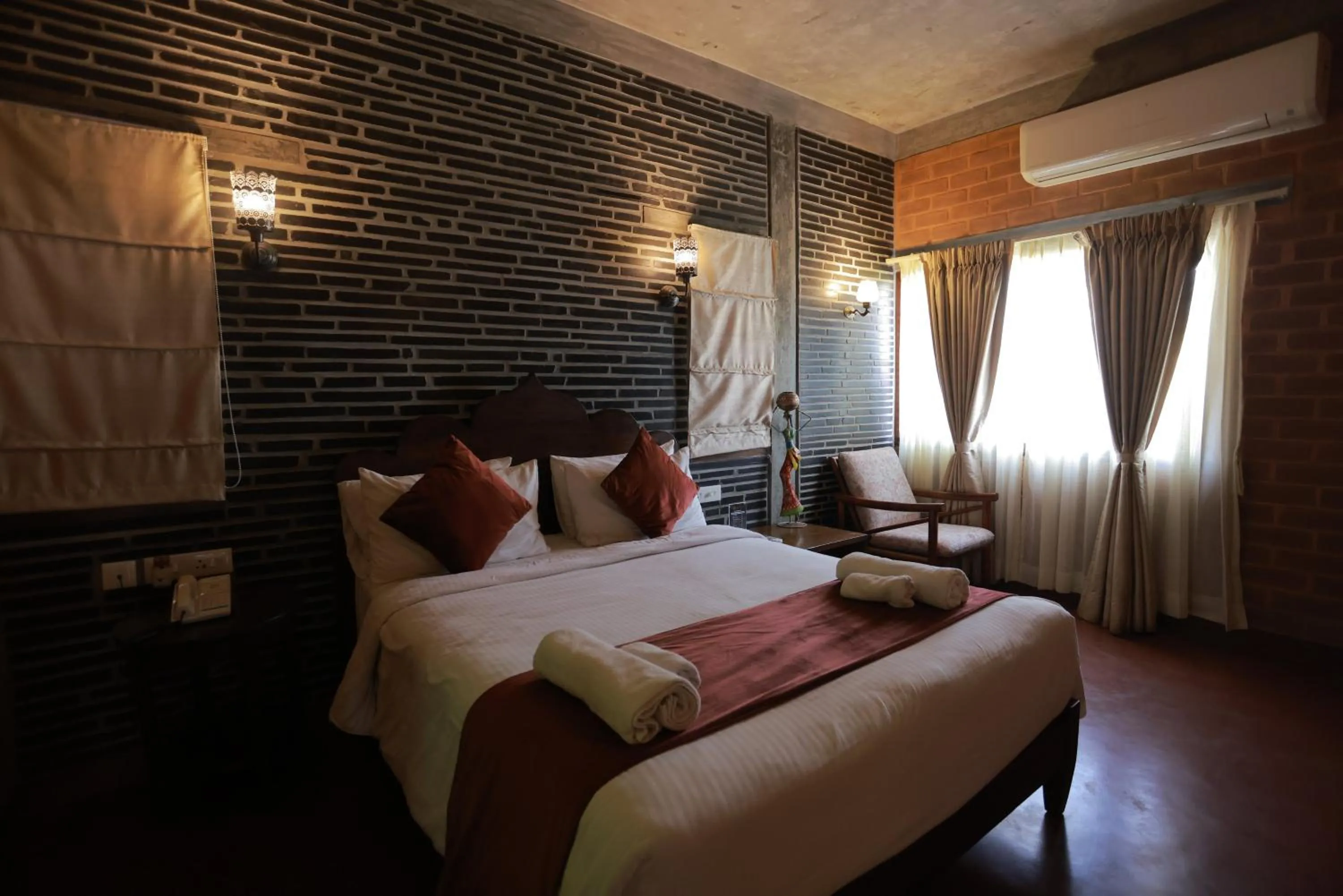 Bed in Villa Ecotiva