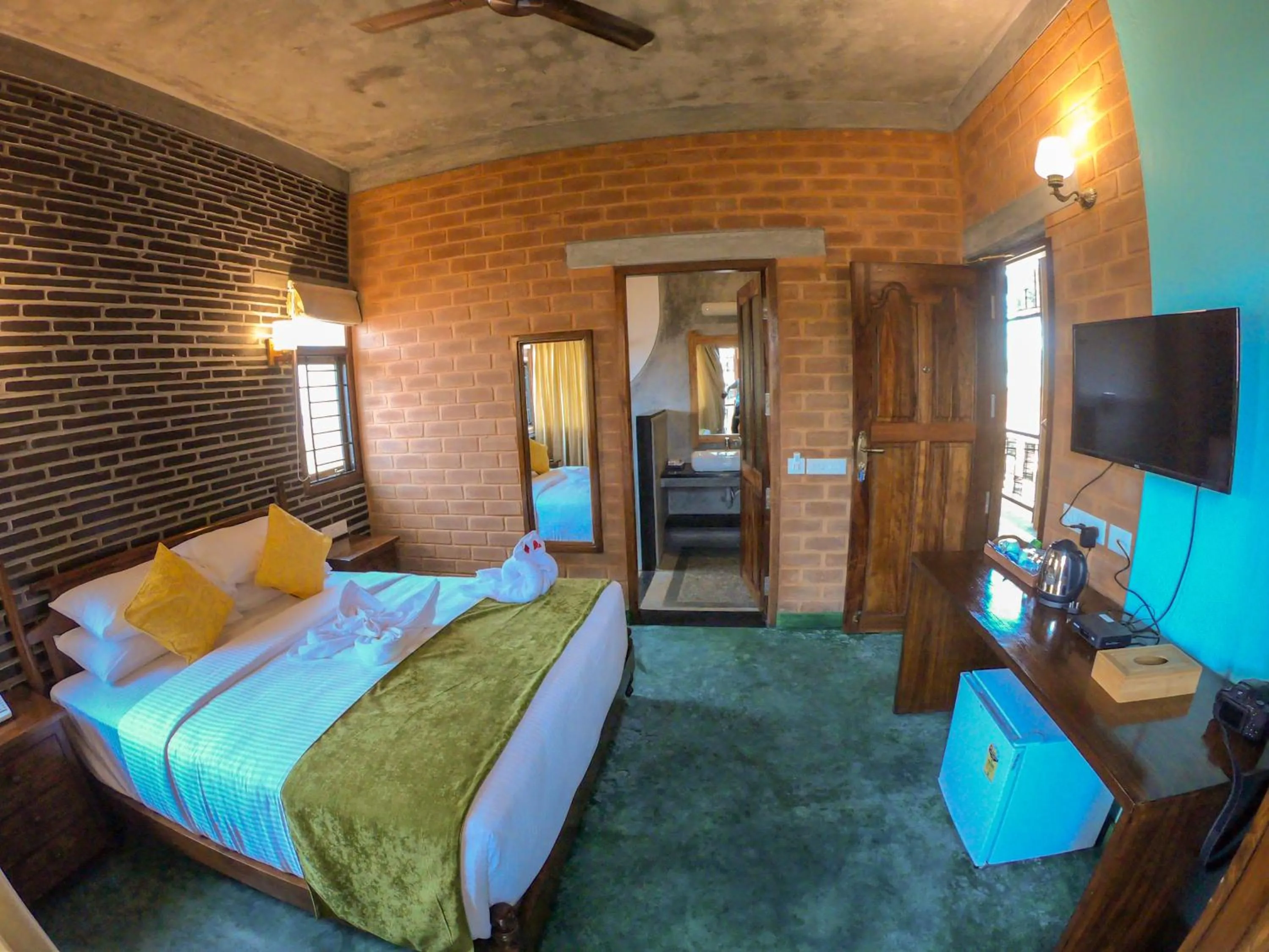 Bed in Villa Ecotiva