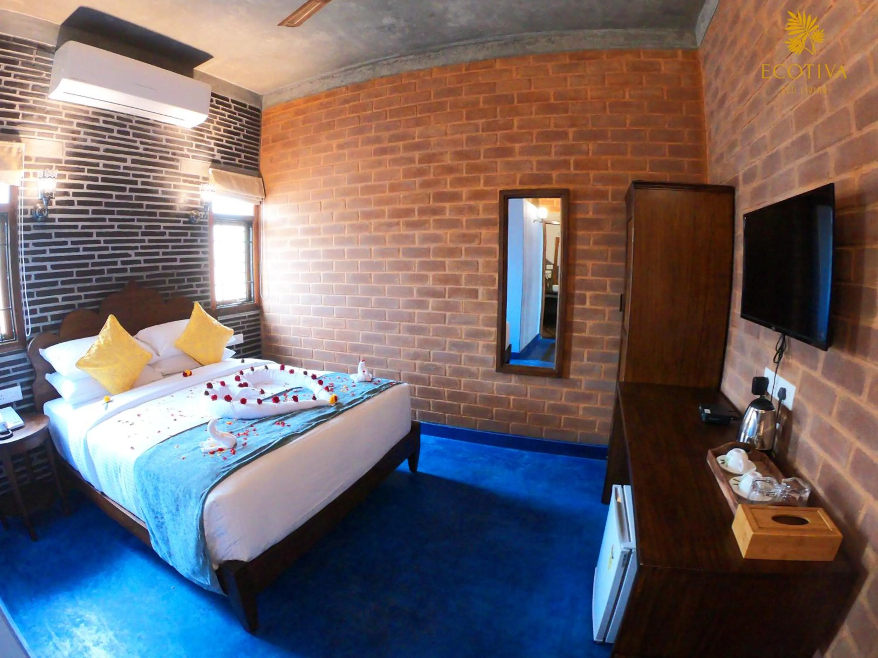 Photo of the whole room, Bed in Villa Ecotiva