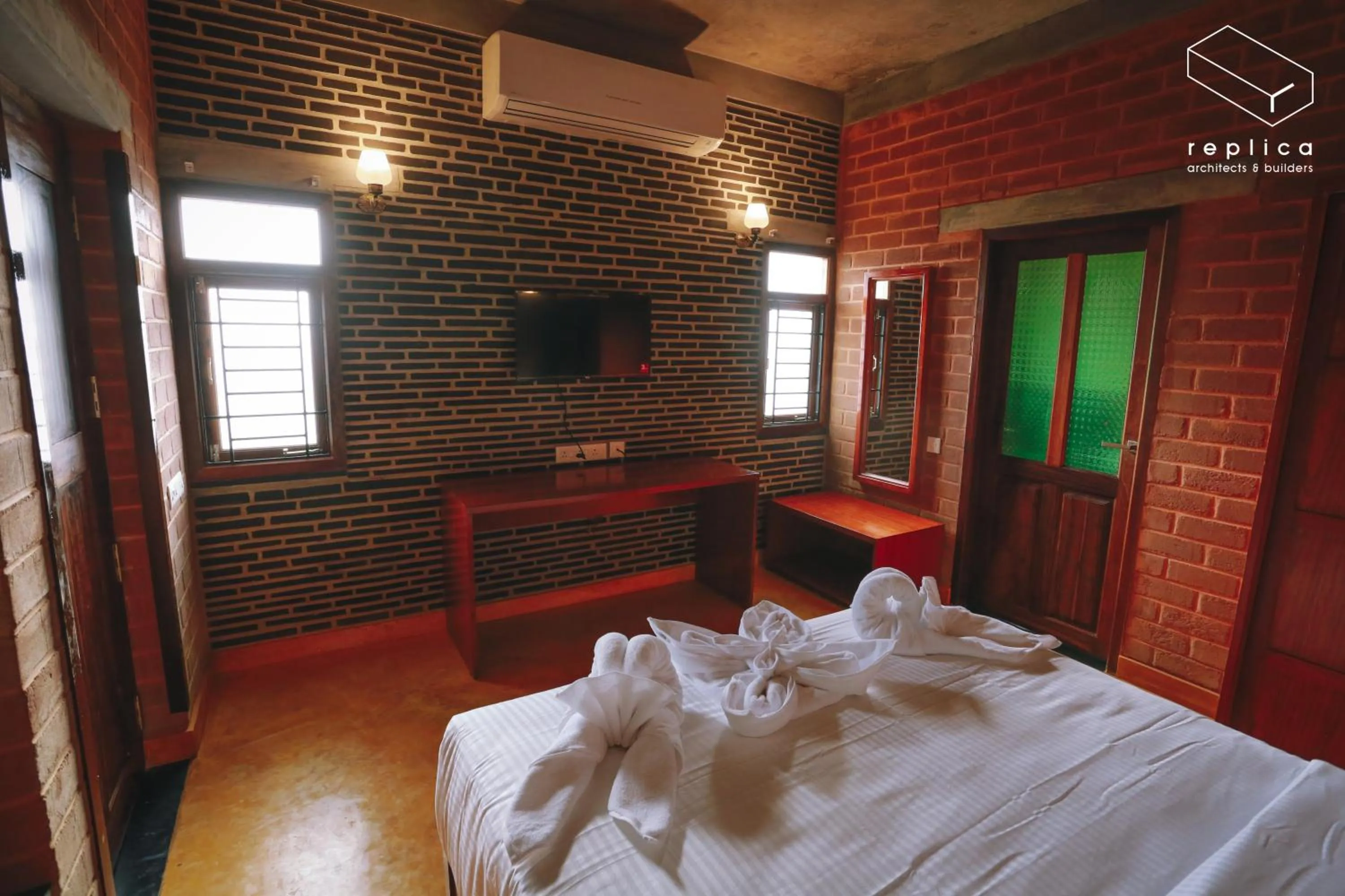 Bed in Villa Ecotiva