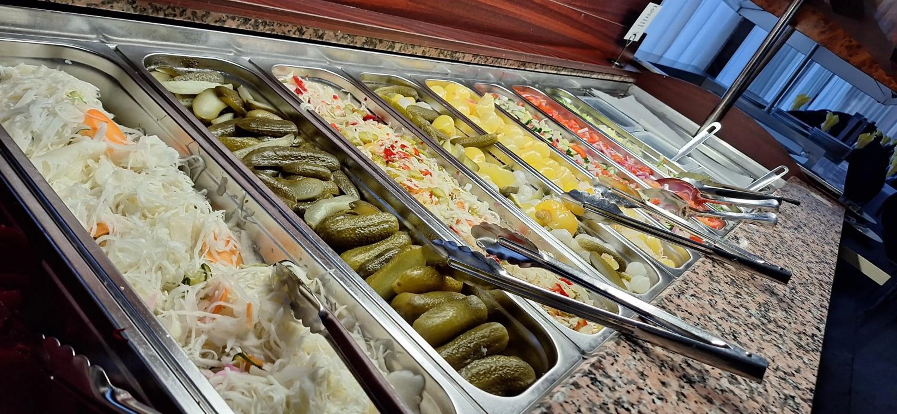 Food and drinks in Hungarospa Thermal Hotel