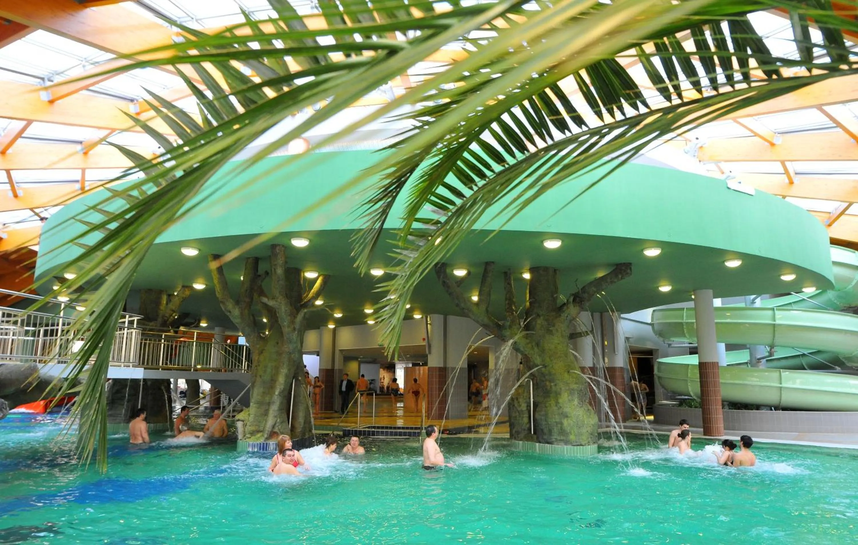 Aqua park in Hungarospa Thermal Hotel