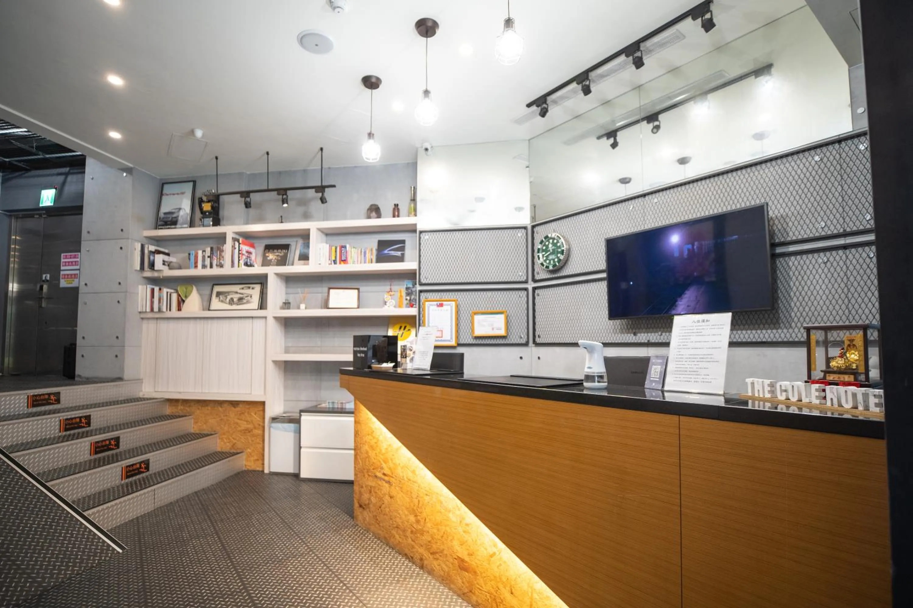 Lobby or reception in The Cole Hotel