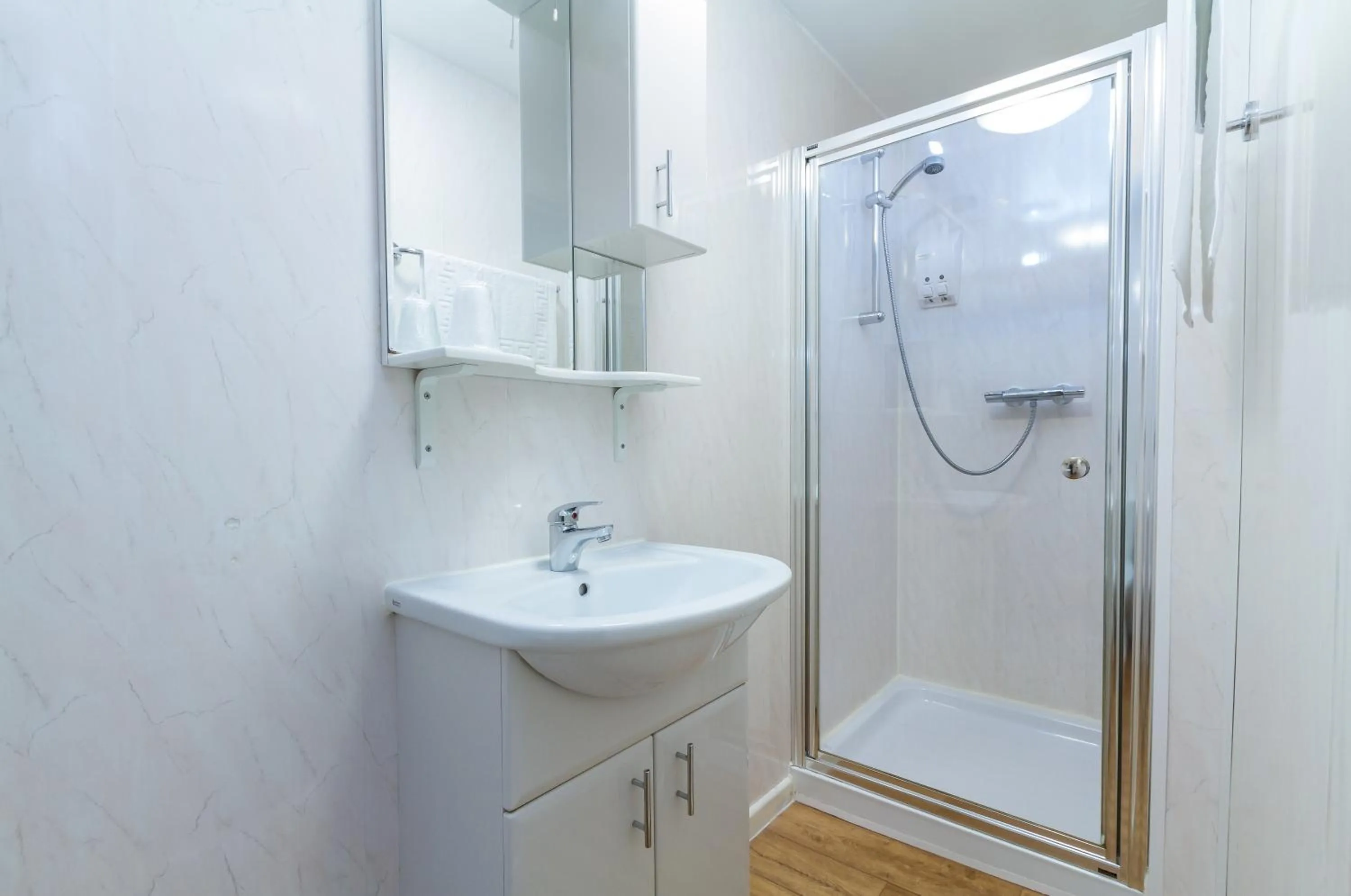 Shower in Maples Hotel