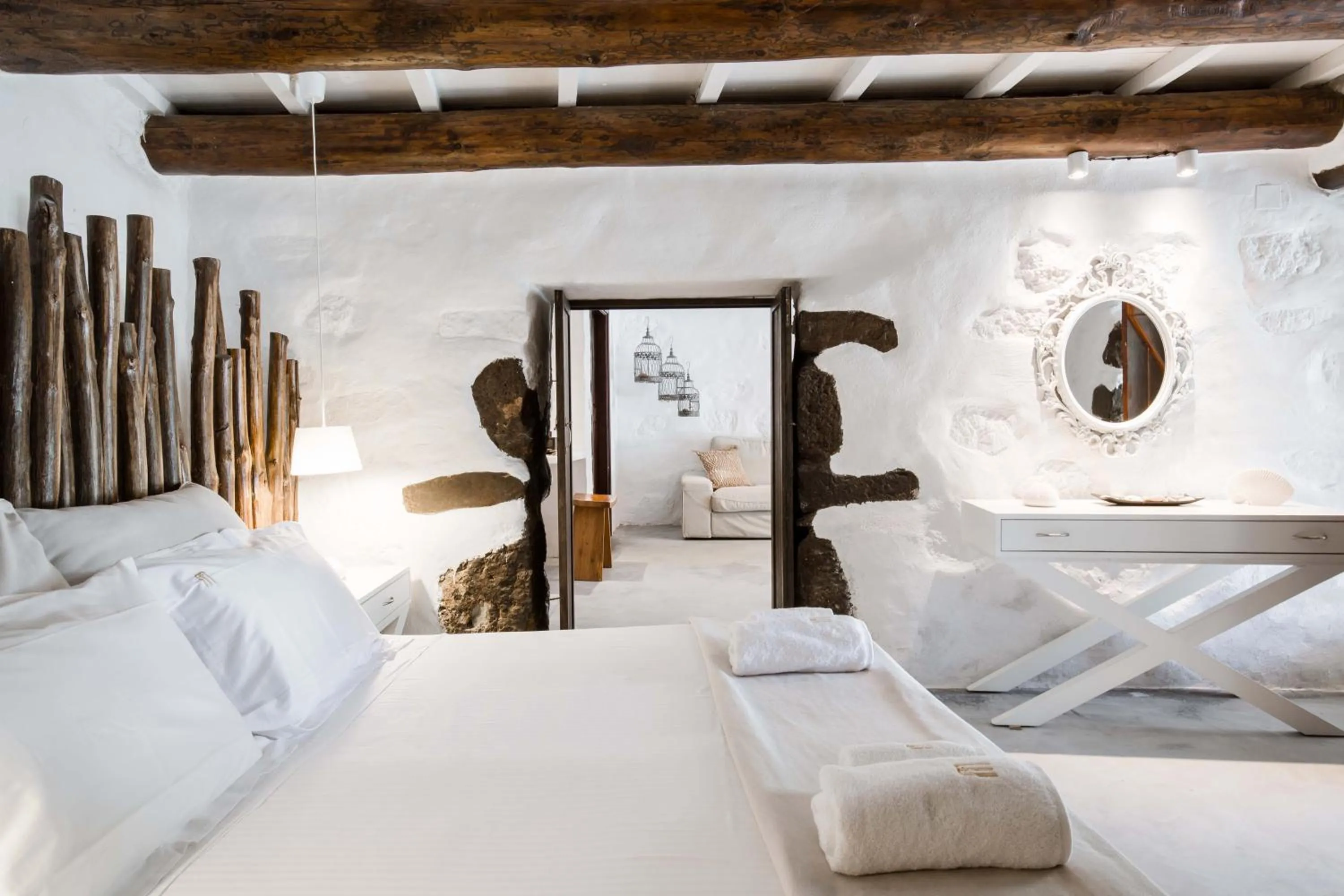 Bed in Monastery Estate Guesthouse