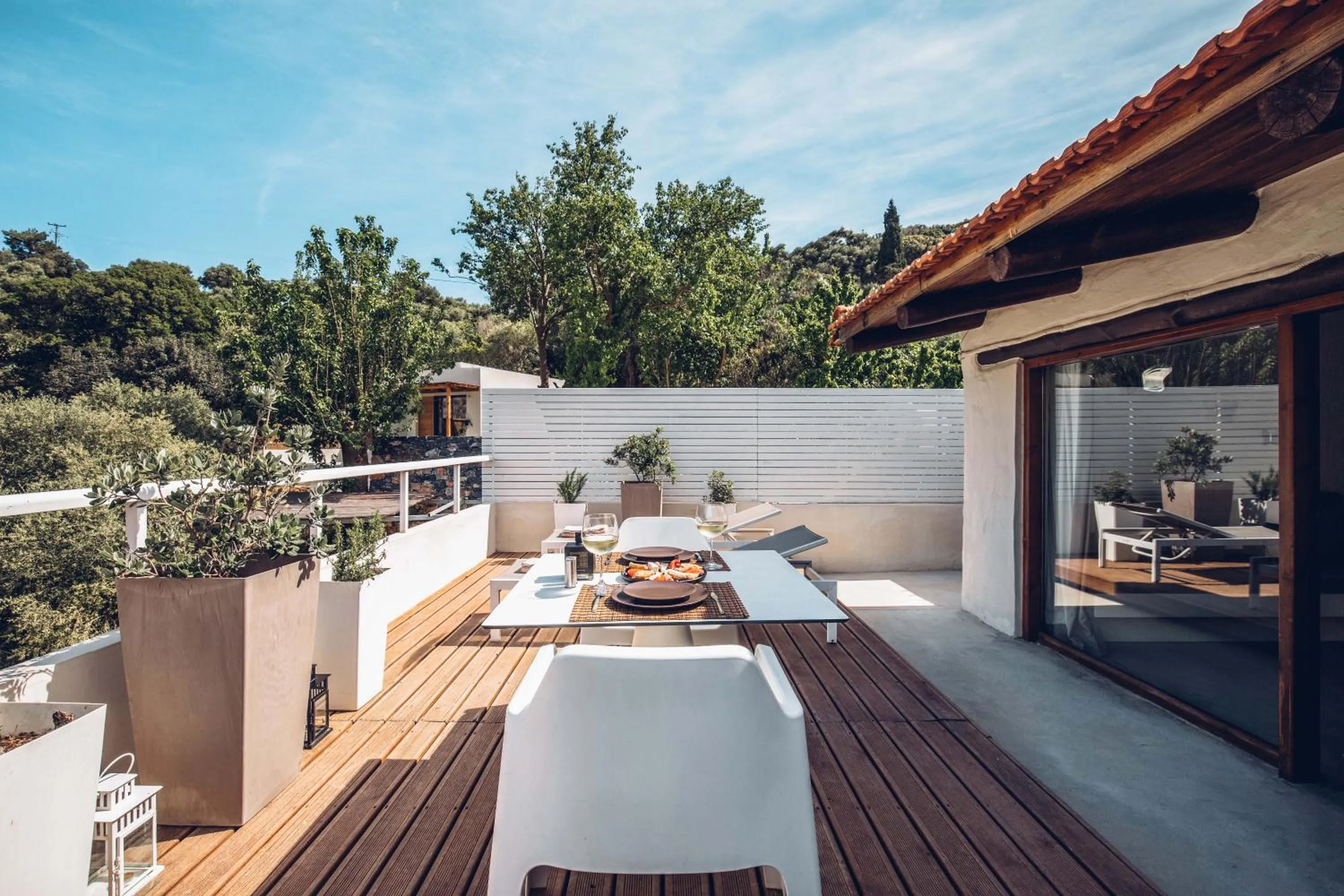 Balcony/Terrace in Monastery Estate Guesthouse