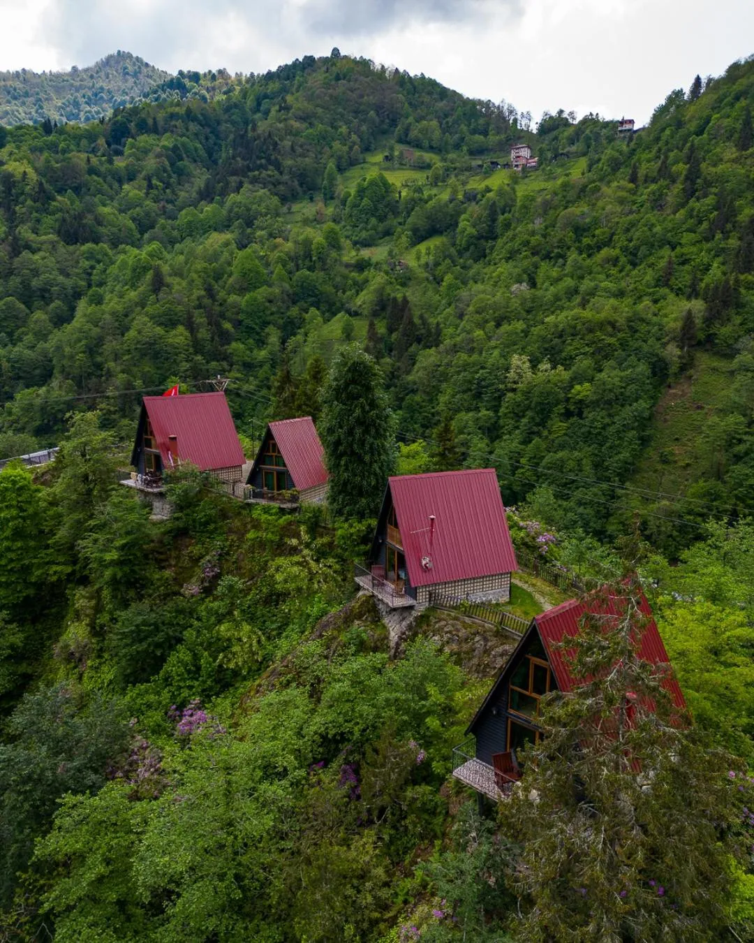 Property building in bungalove tatil köyü