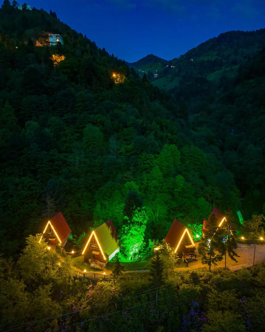 Property building in bungalove tatil köyü