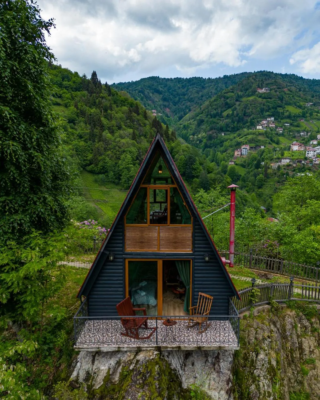 Property building in bungalove tatil köyü