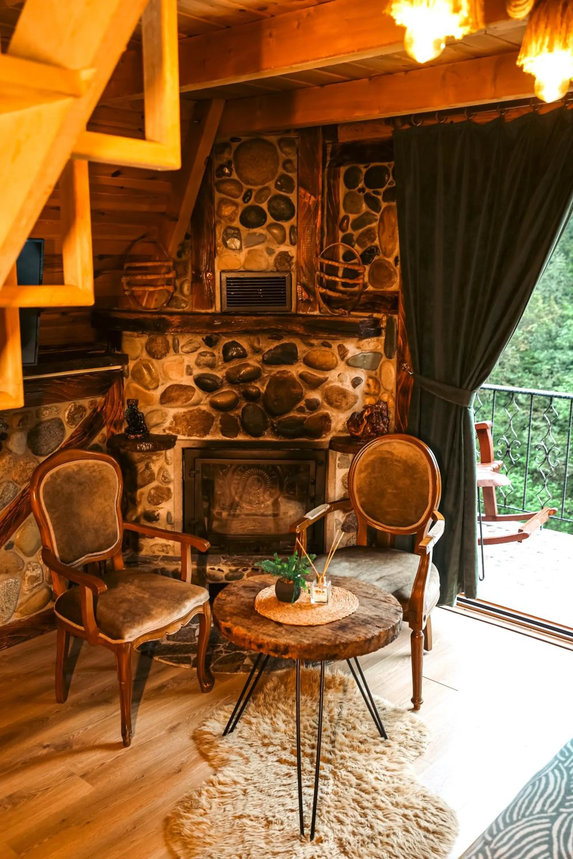Living room in bungalove tatil köyü