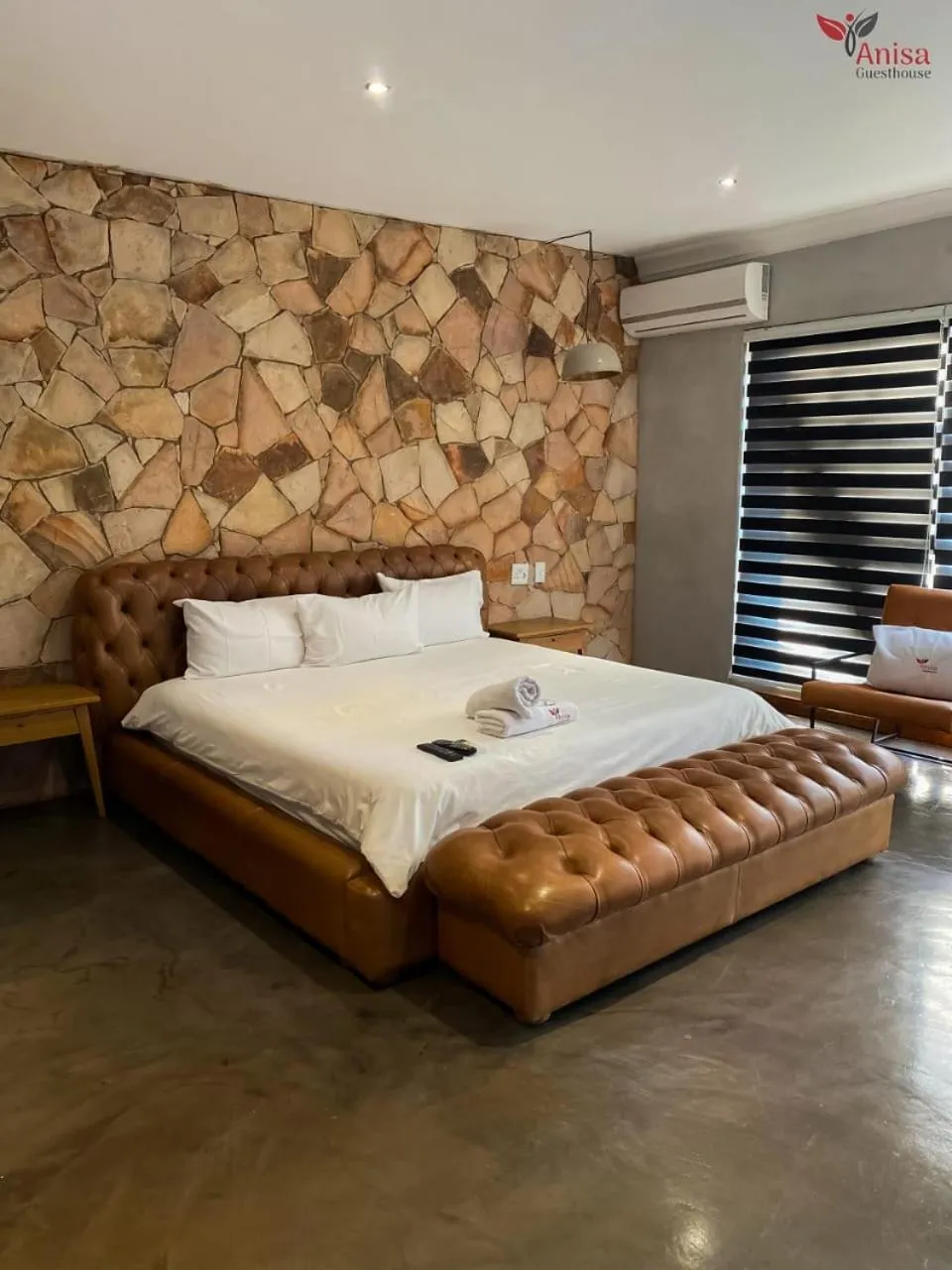 View (from property/room), Bed in ANISA GUESTHOUSE