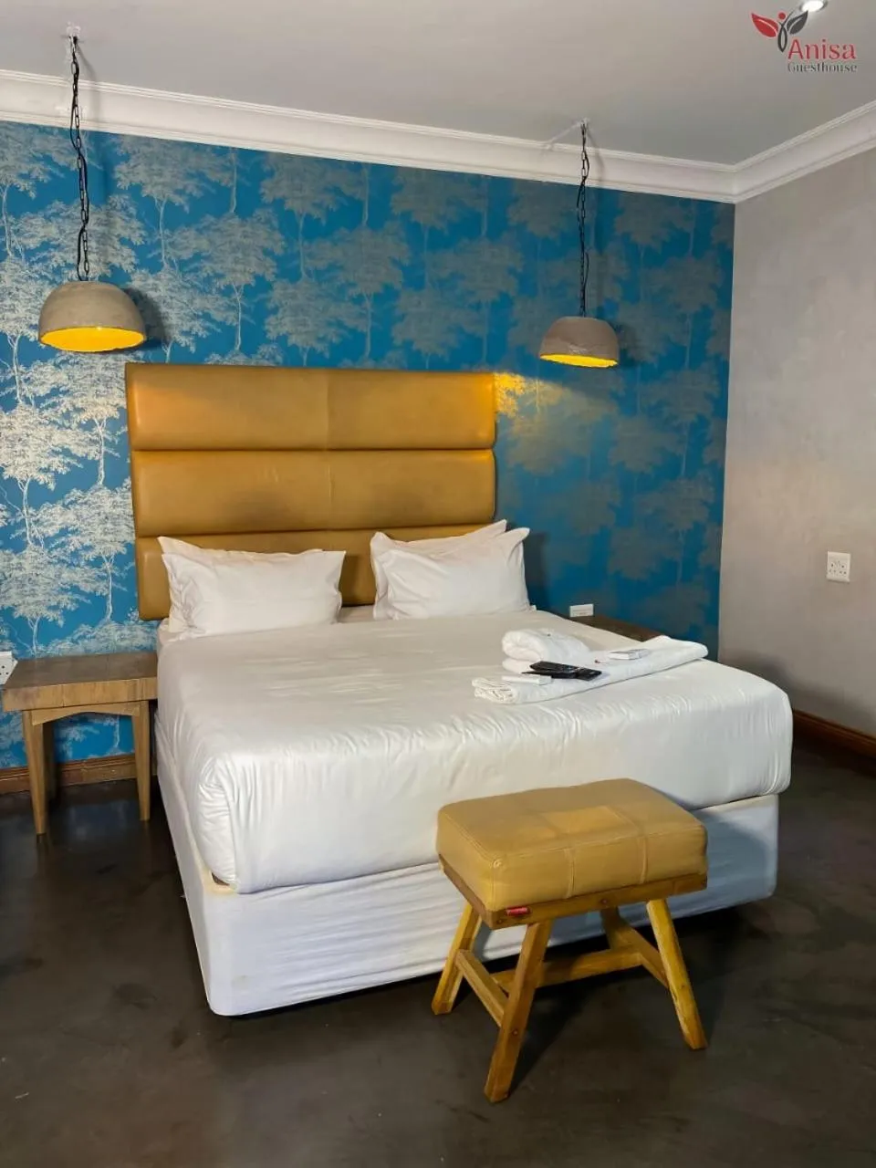 View (from property/room), Bed in ANISA GUESTHOUSE