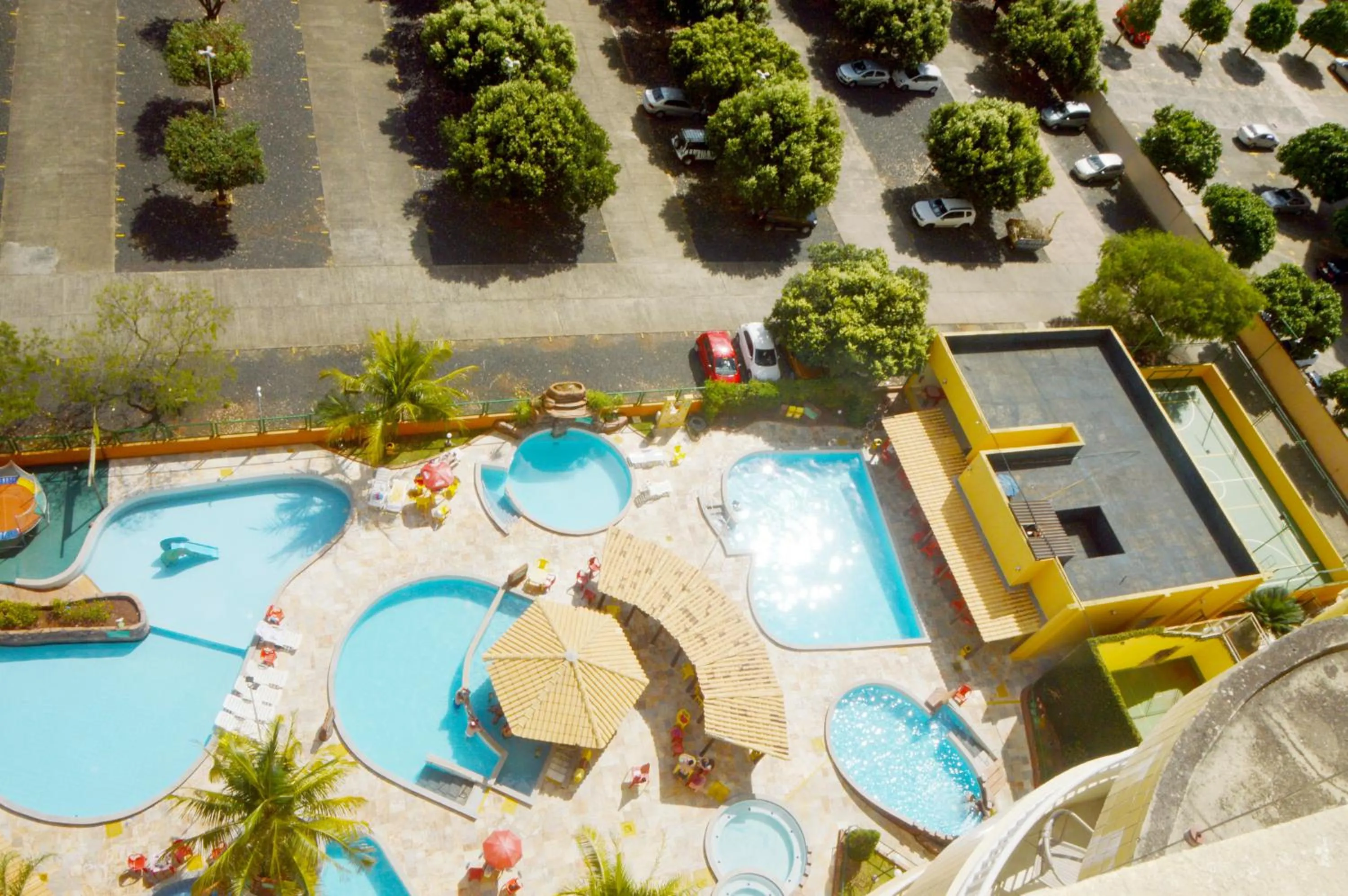 Bird's eye view in Suite Show no Thermas Place