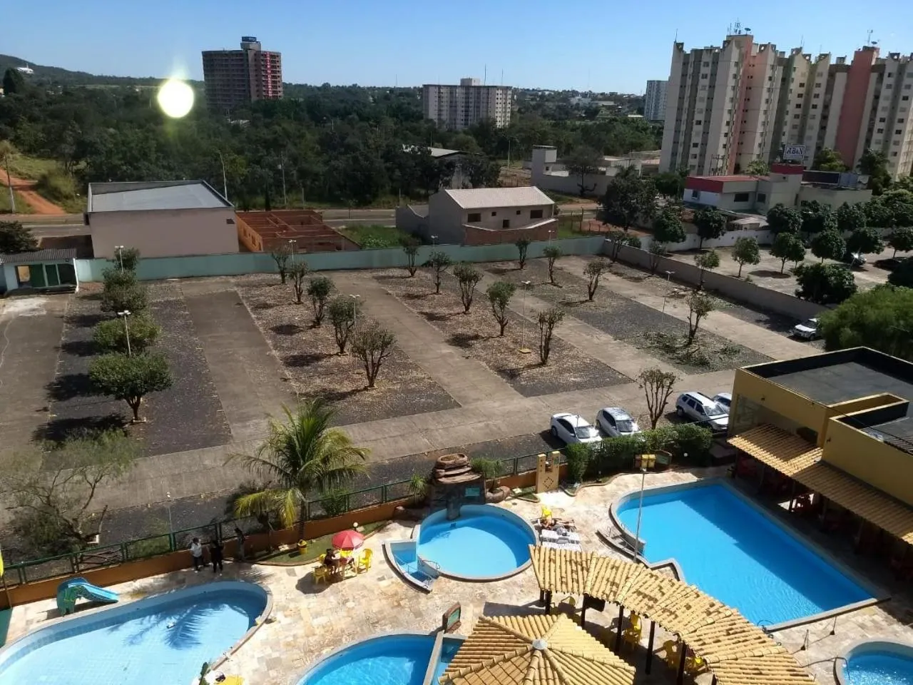 Garden in Suite Show no Thermas Place