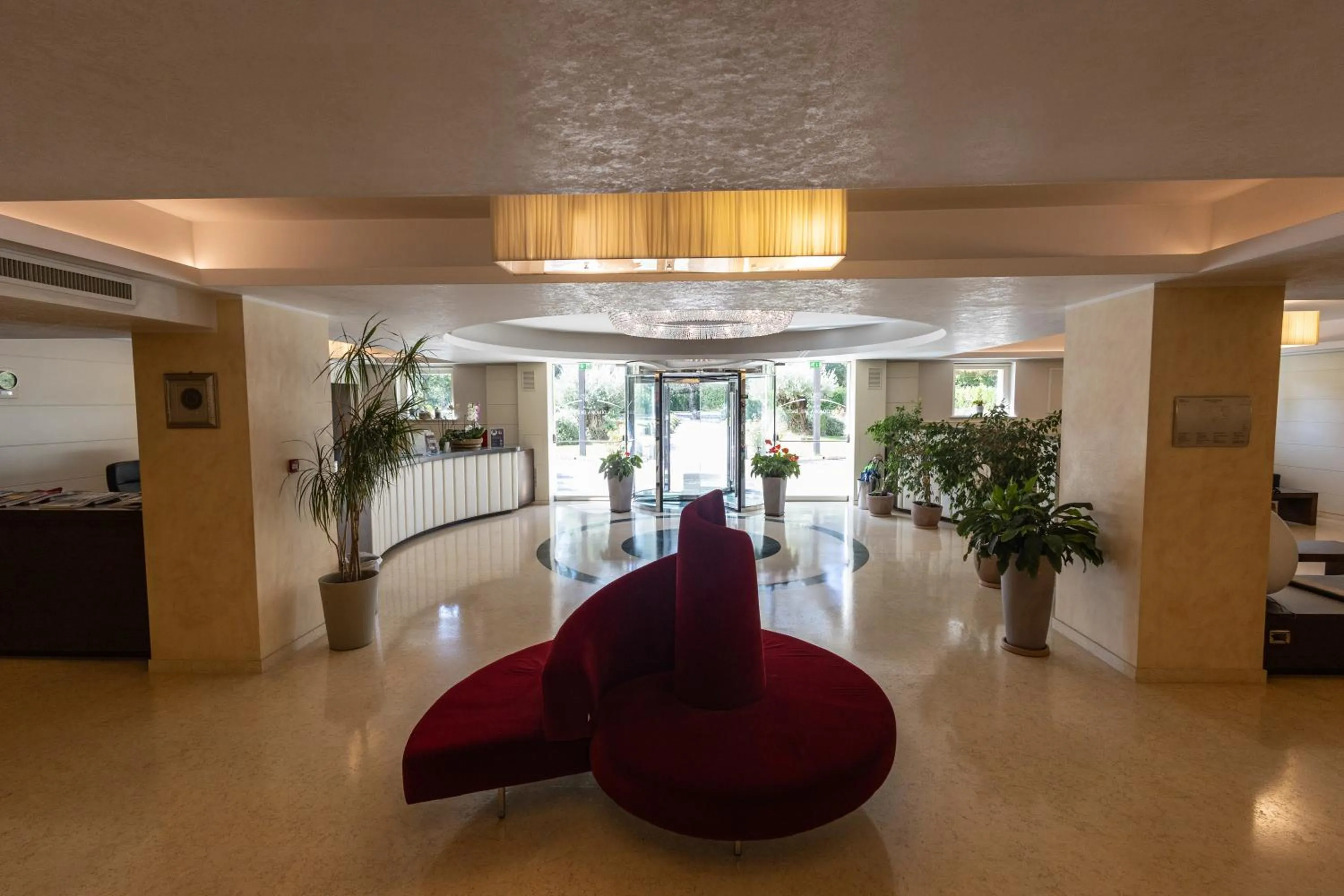 Lobby or reception in La Dimora del Baco Hotel