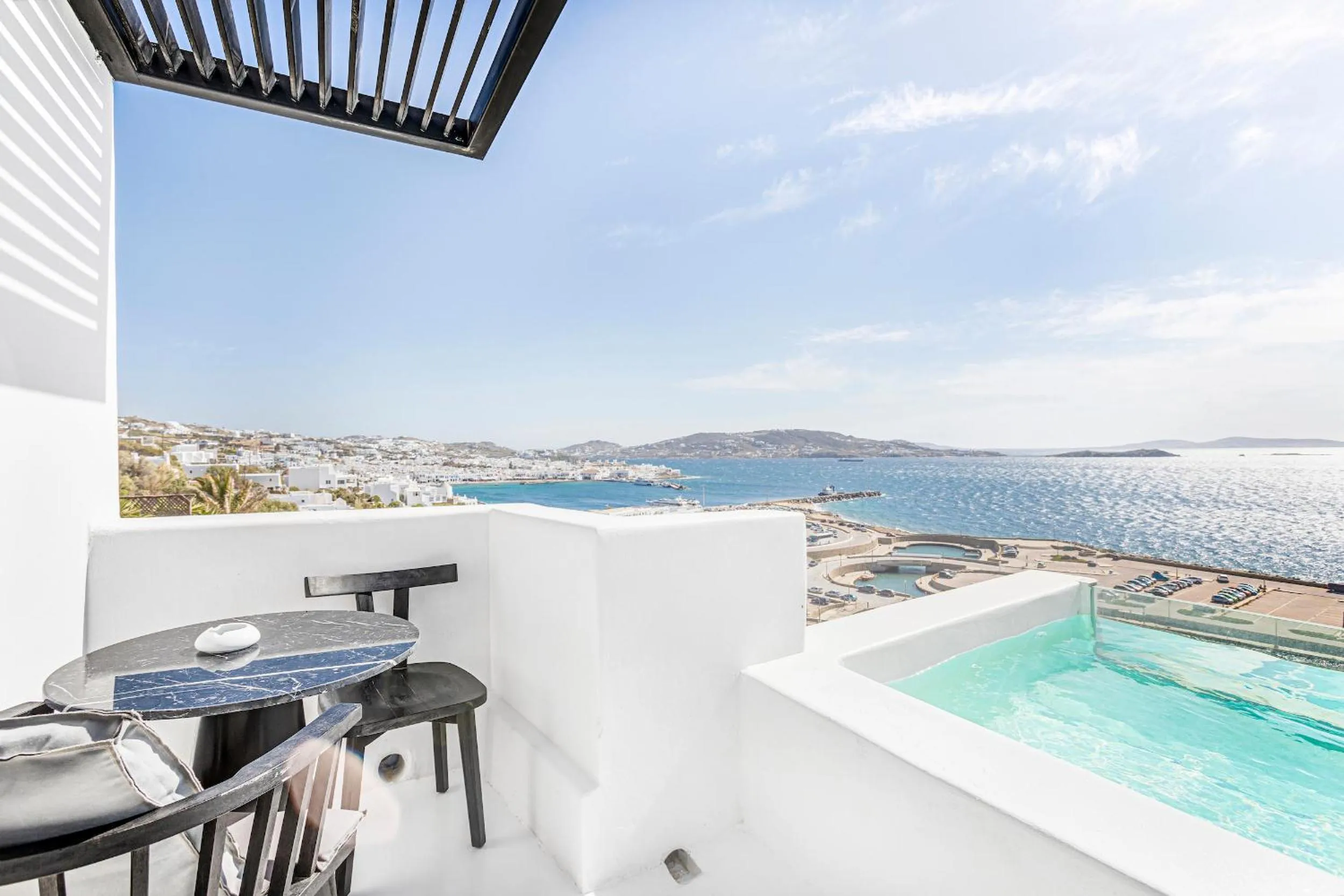 View (from property/room) in Tagoo Black Mykonos