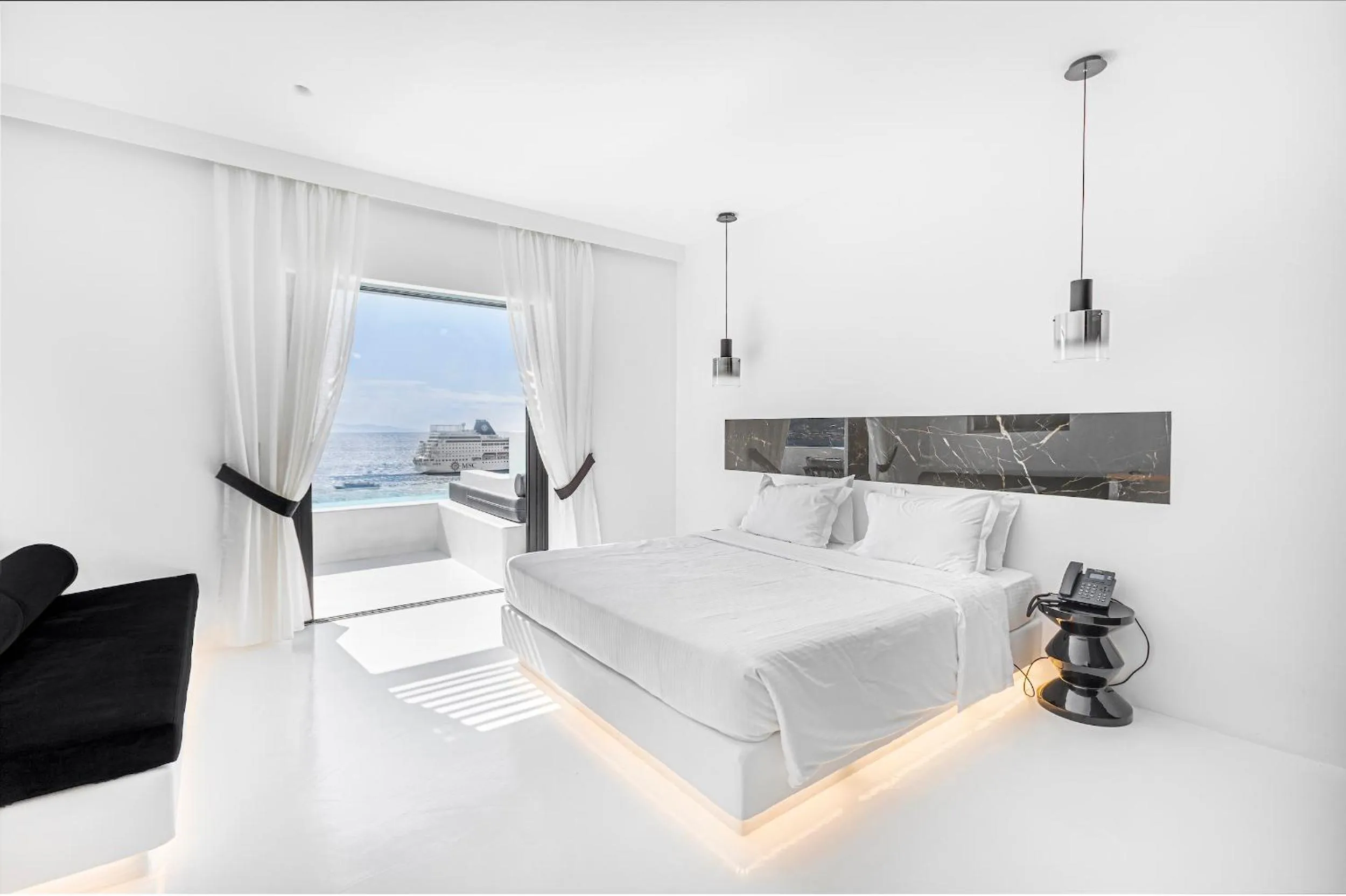 View (from property/room) in Tagoo Black Mykonos