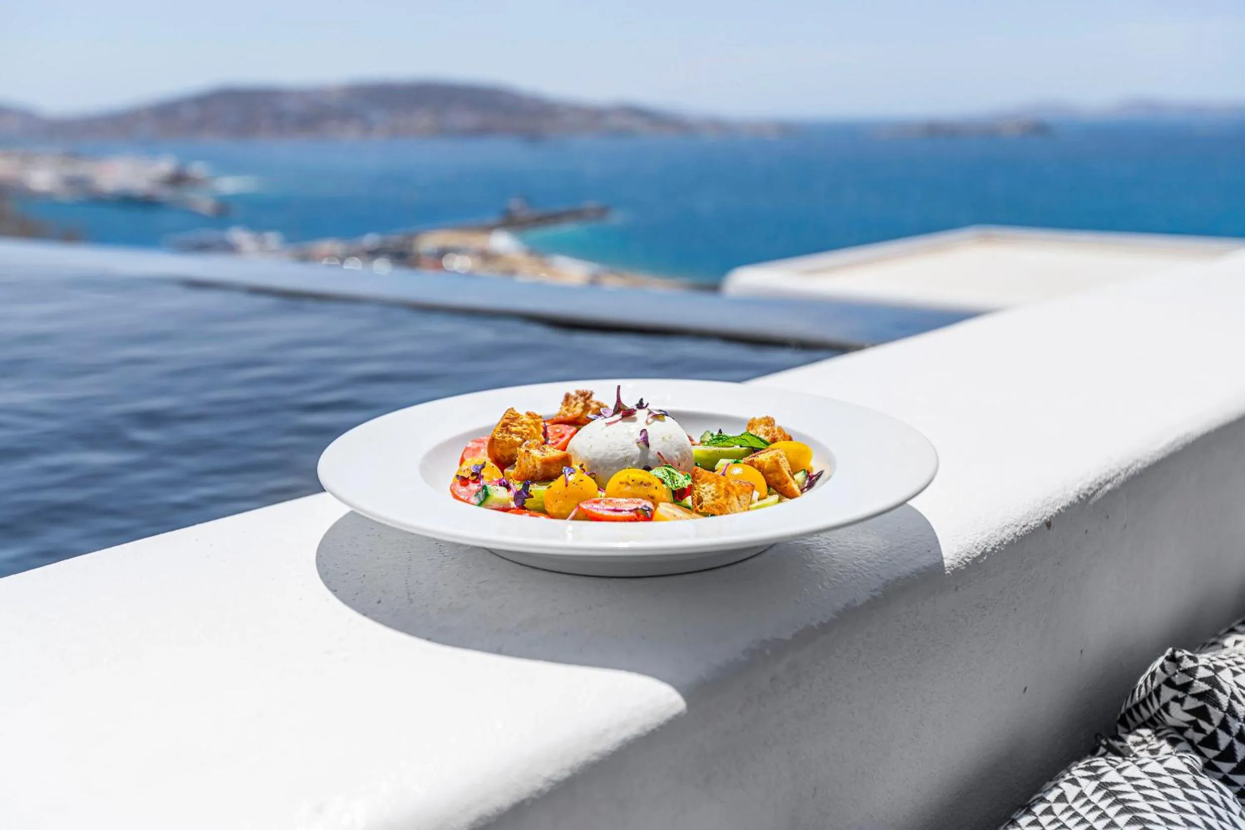 View (from property/room) in Tagoo Black Mykonos