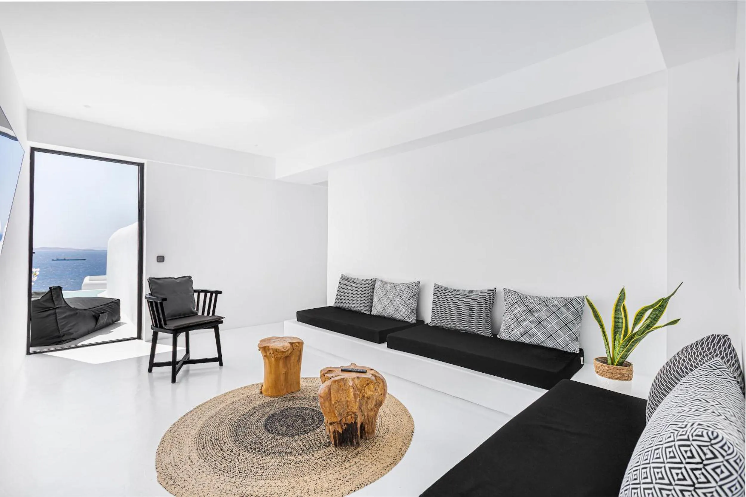 View (from property/room) in Tagoo Black Mykonos