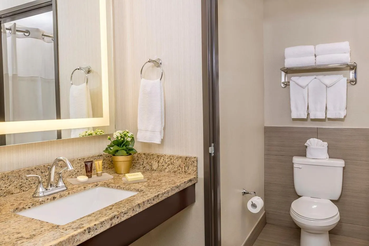Shower in Ayres Suites Yorba Linda/Anaheim Hills