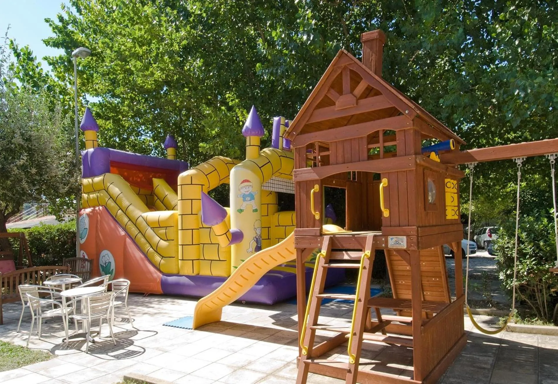 Children play ground in Hotel Nuovo Diana