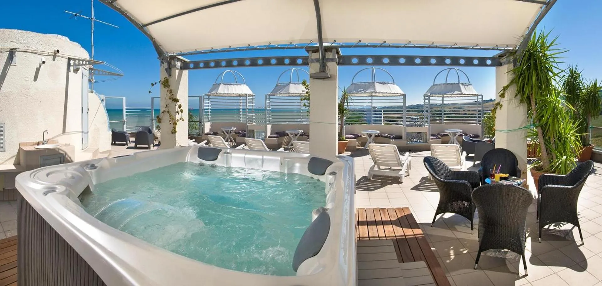 Solarium in Hotel Nuovo Diana