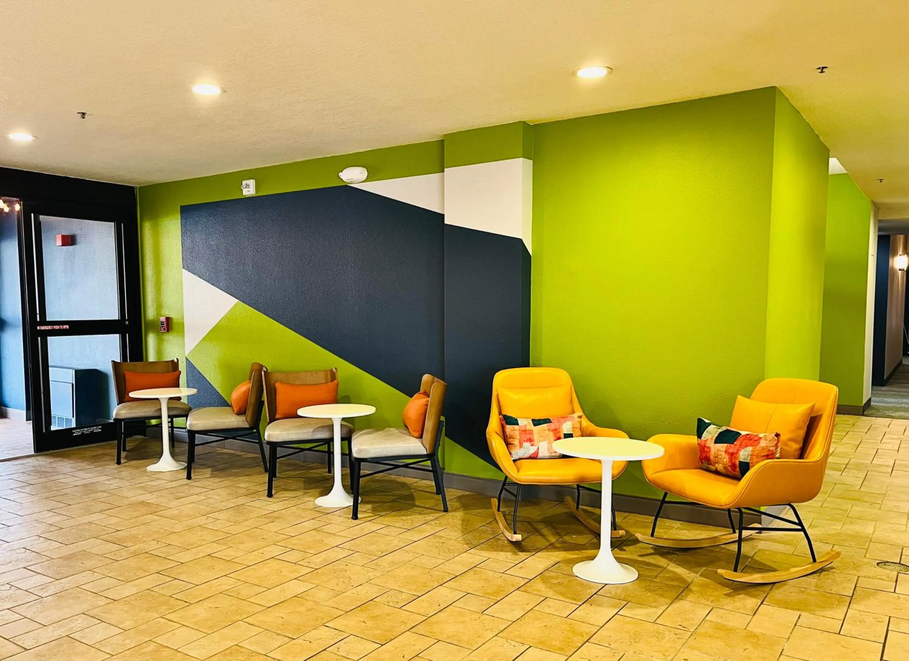 Seating area in Spark by Hilton Denver Tech Center Greenwood Village