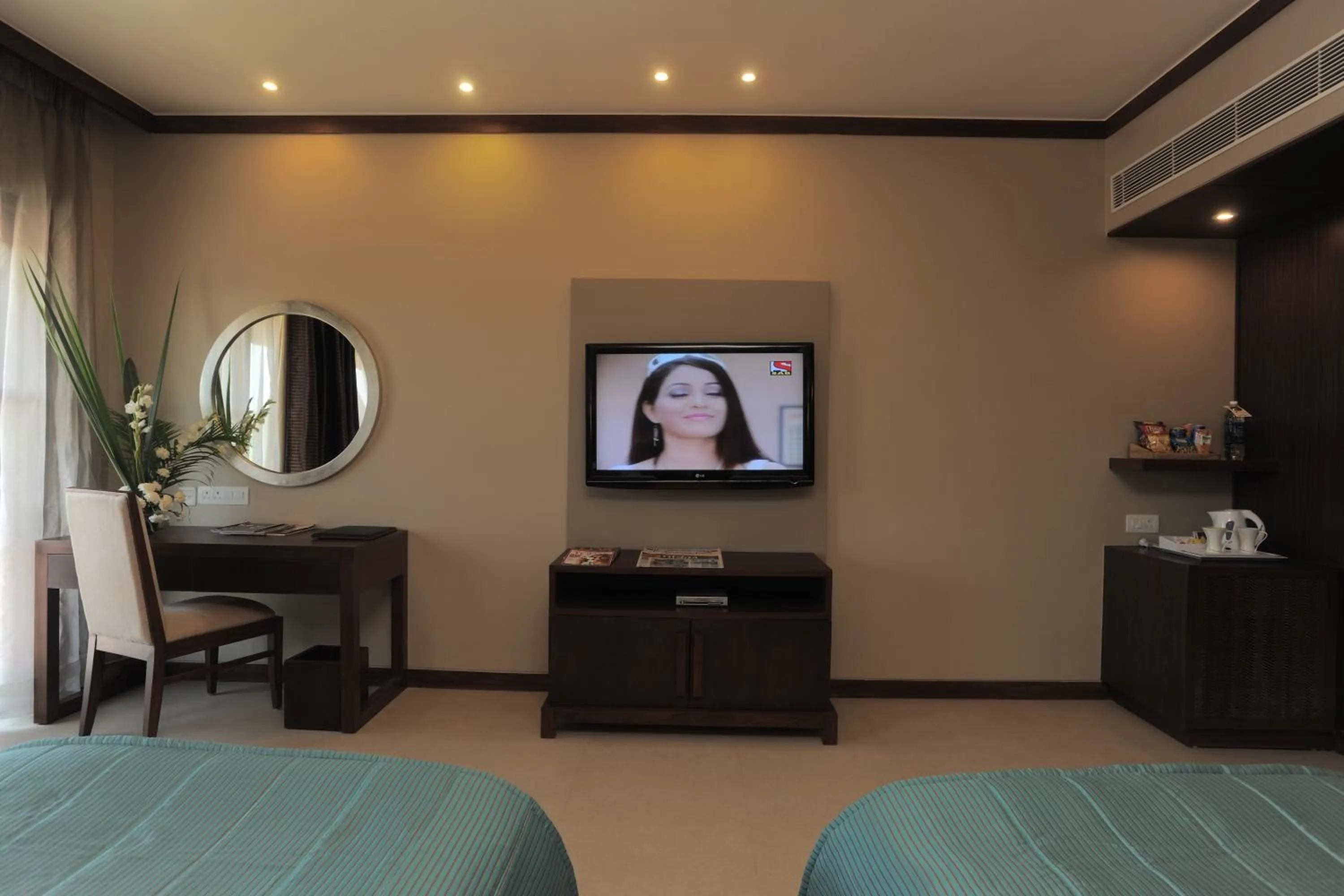 Living room in Madhubhan Resort & Spa