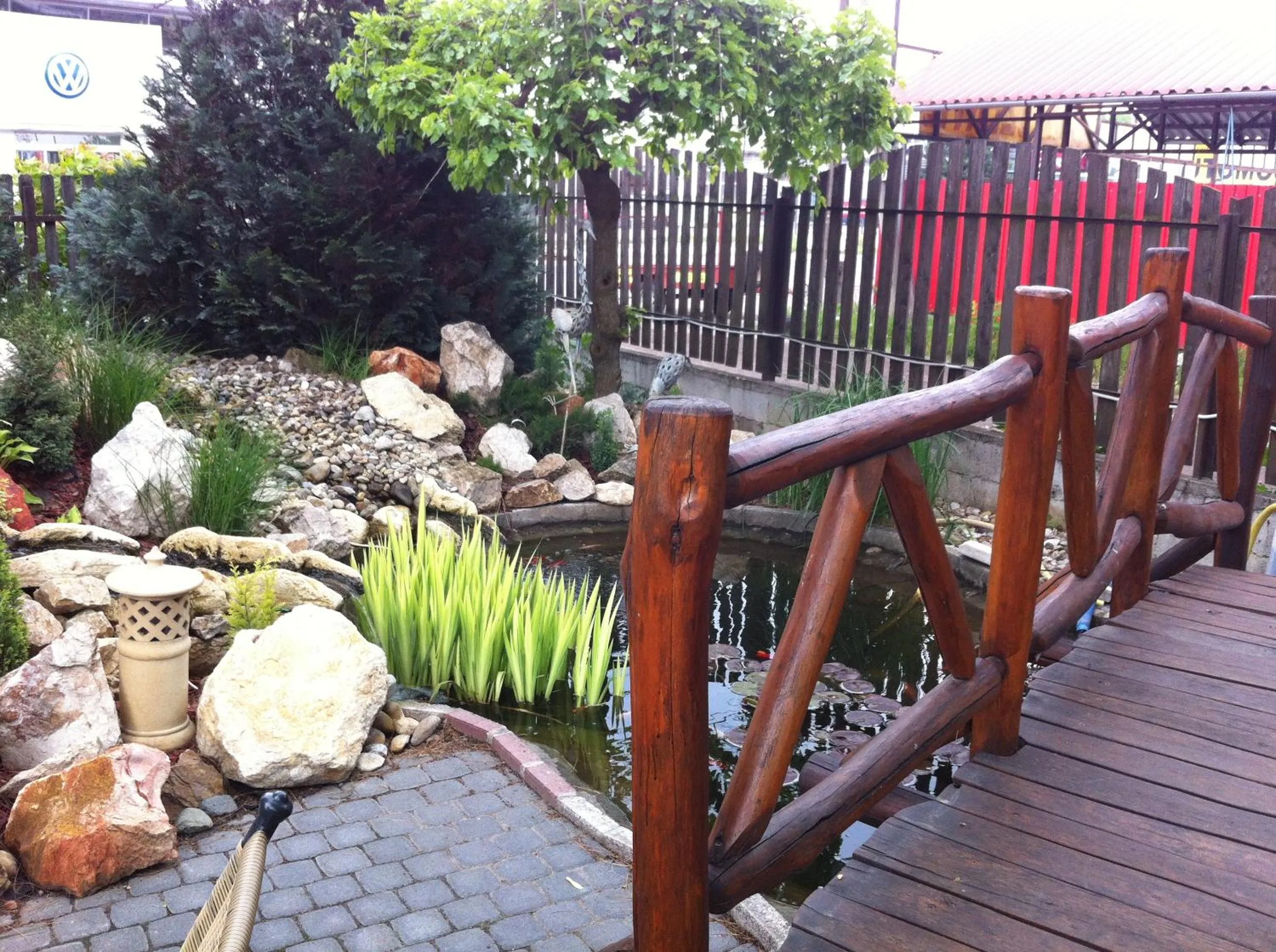 Garden in Sarokhaz Panzio