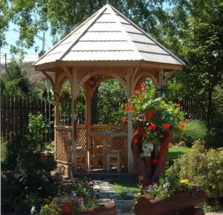 Garden in Sarokhaz Panzio