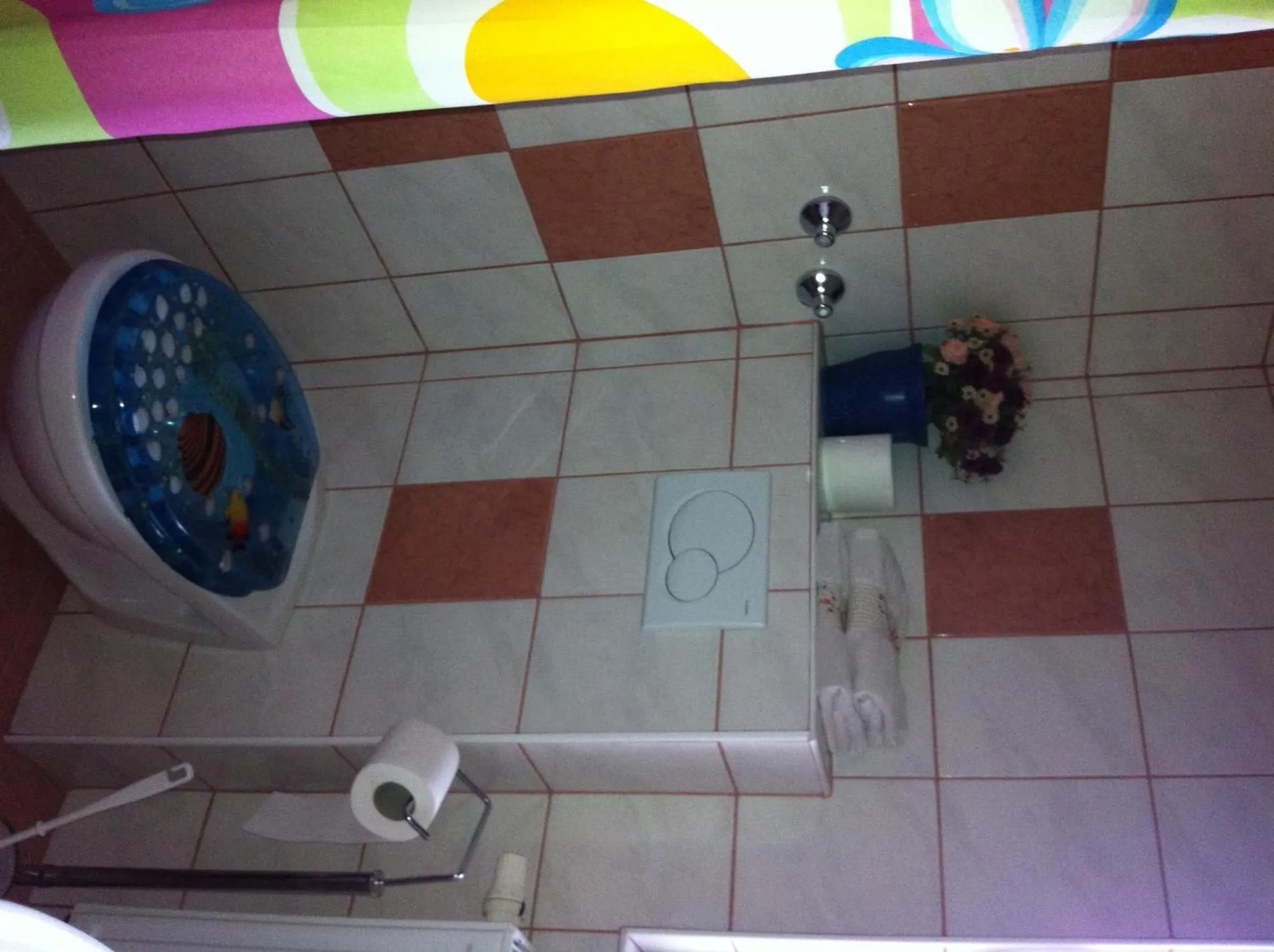 Bathroom in Sarokhaz Panzio