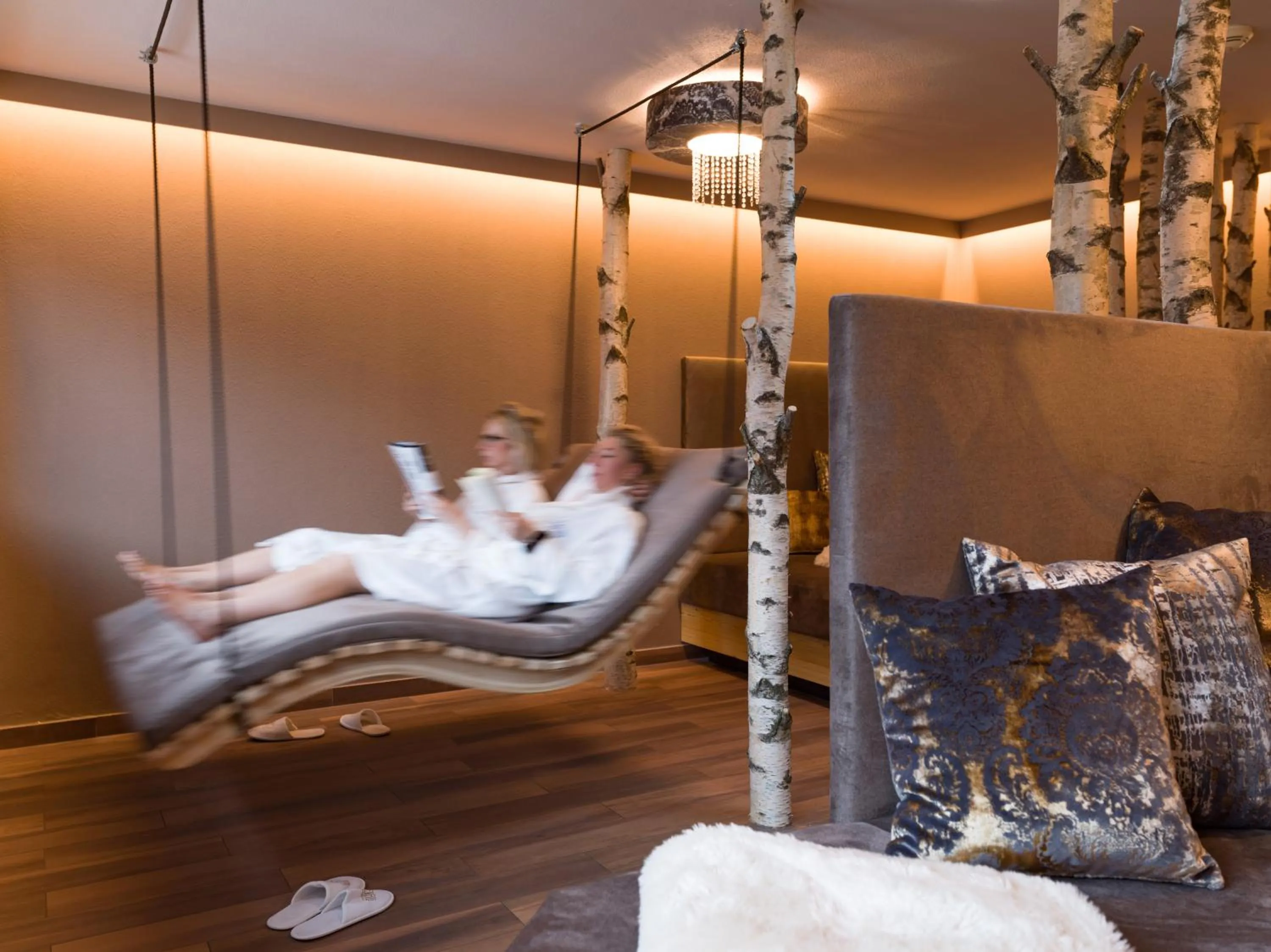 People in Alpin Family Resort Seetal