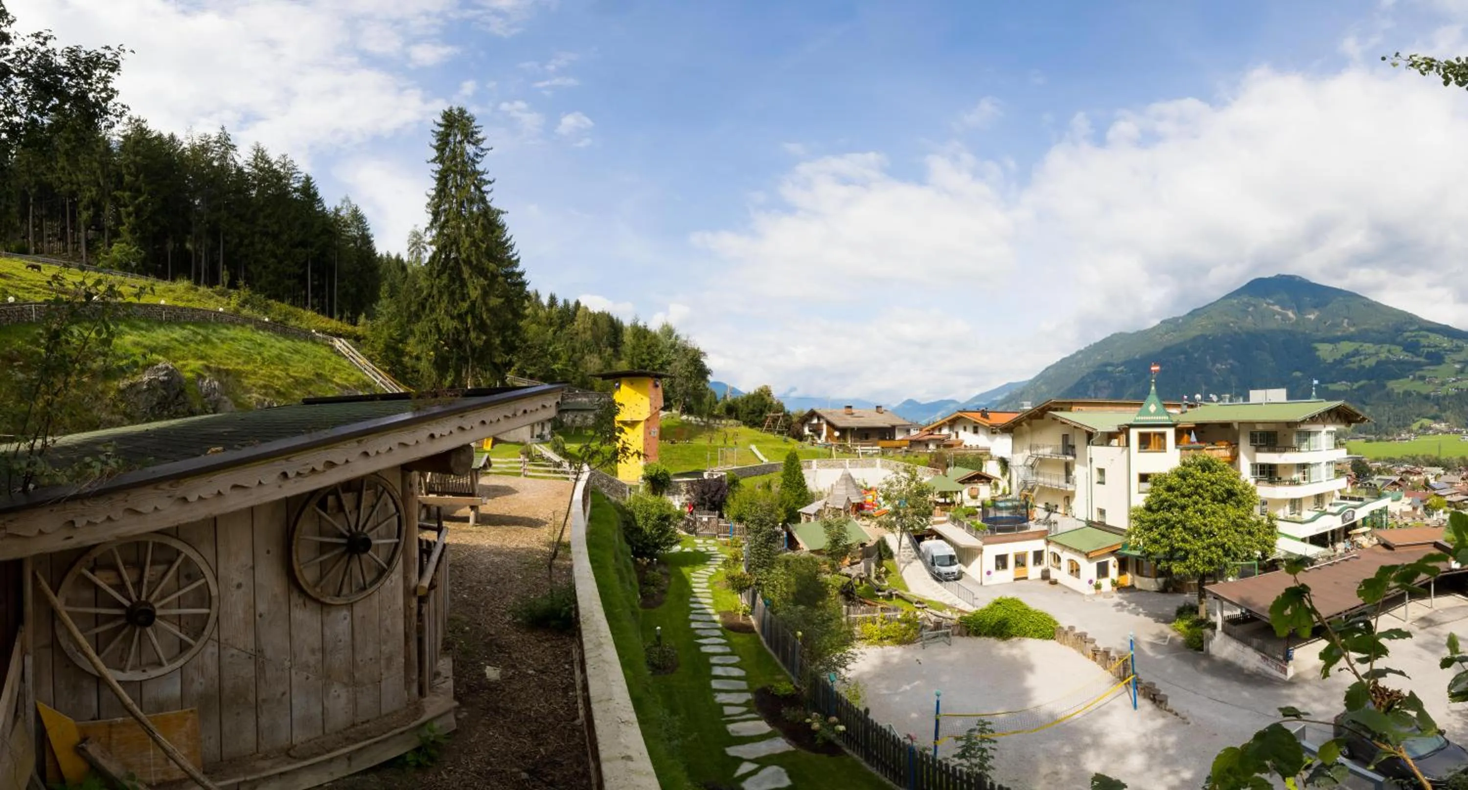 Property building in Alpin Family Resort Seetal