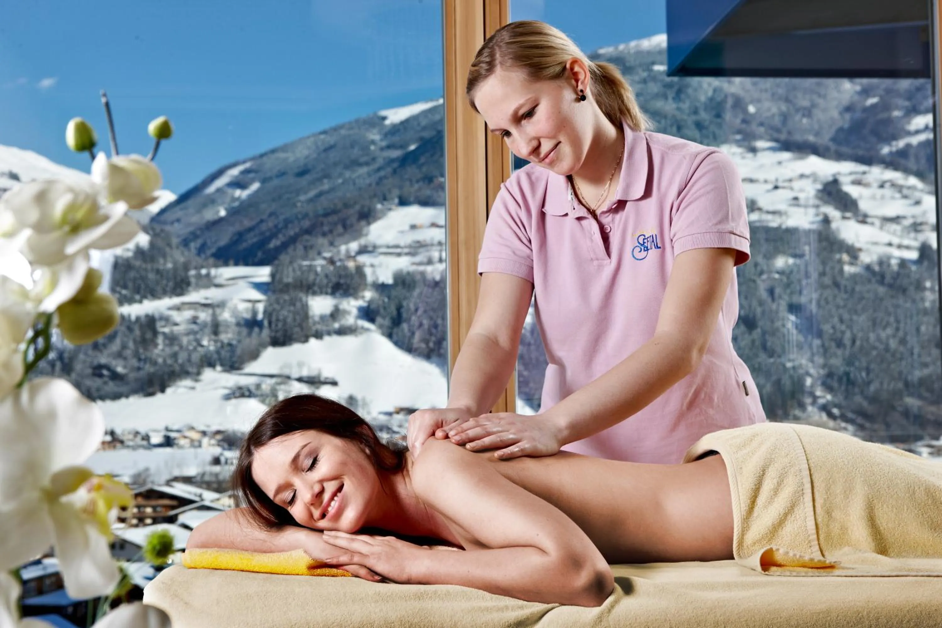 Natural landscape in Alpin Family Resort Seetal