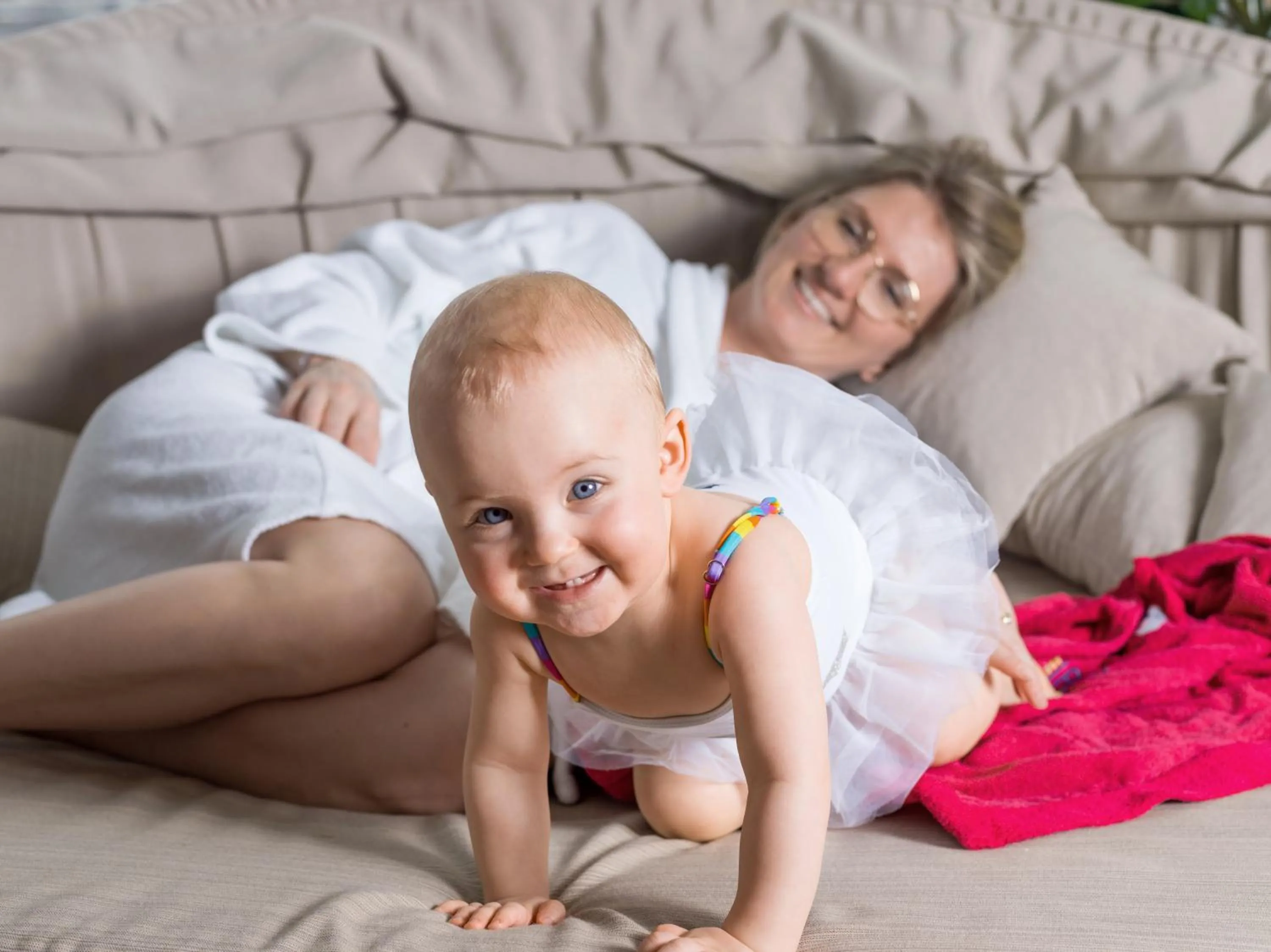 People in Alpin Family Resort Seetal