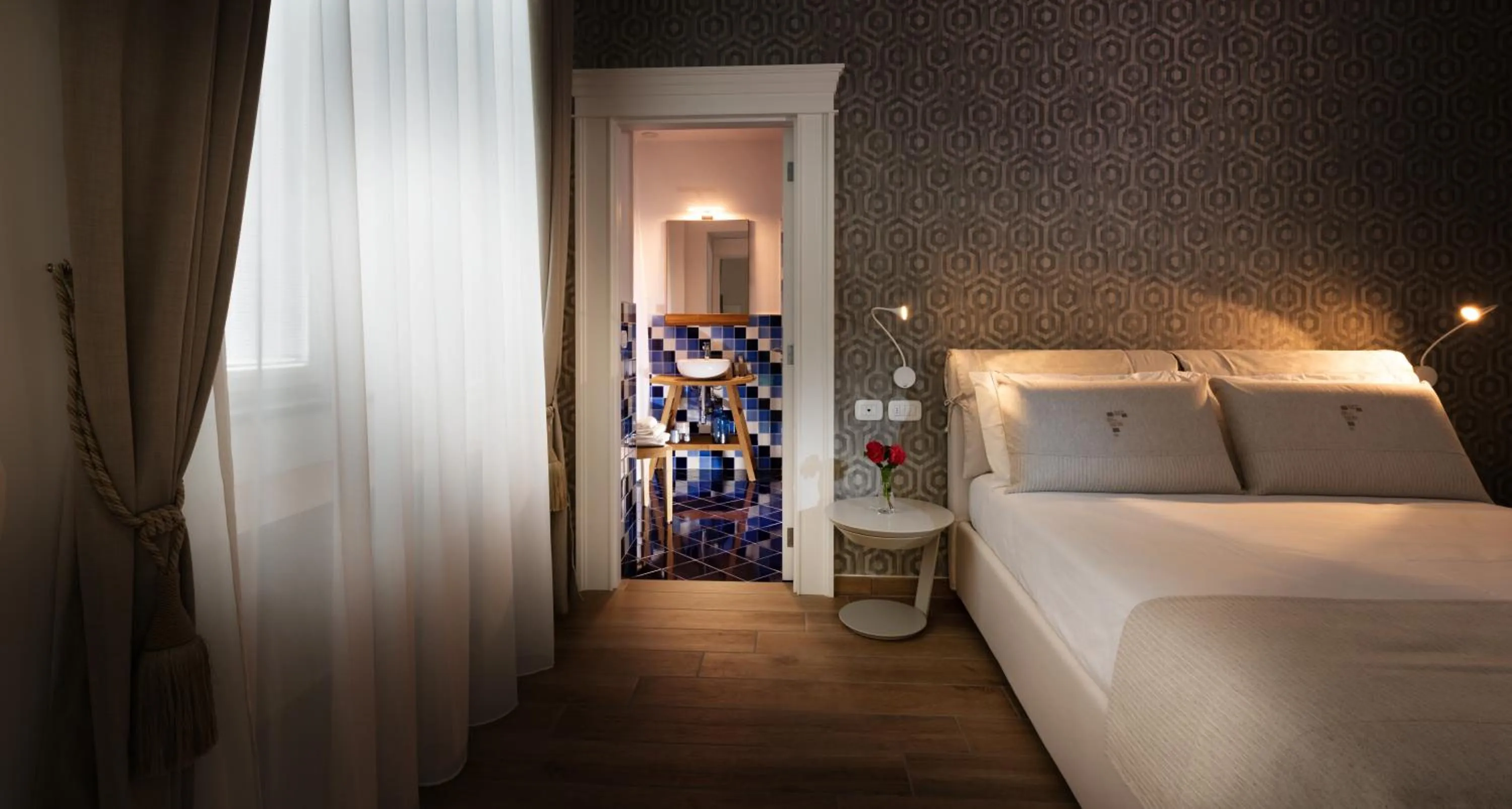 Bed in La Fornace Relais & Spa