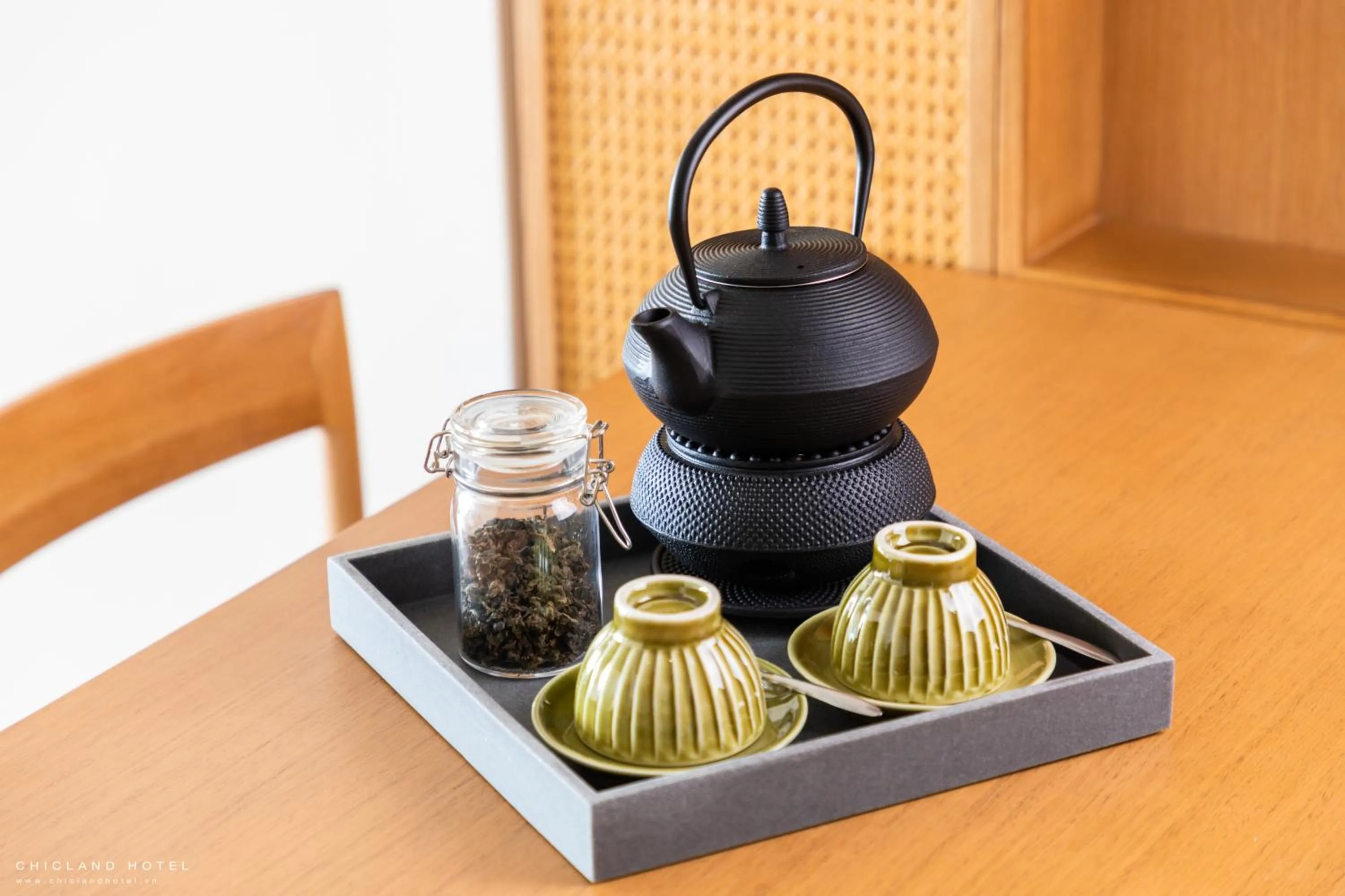 Decorative detail in Chicland Boutique Danang Beach Hotel