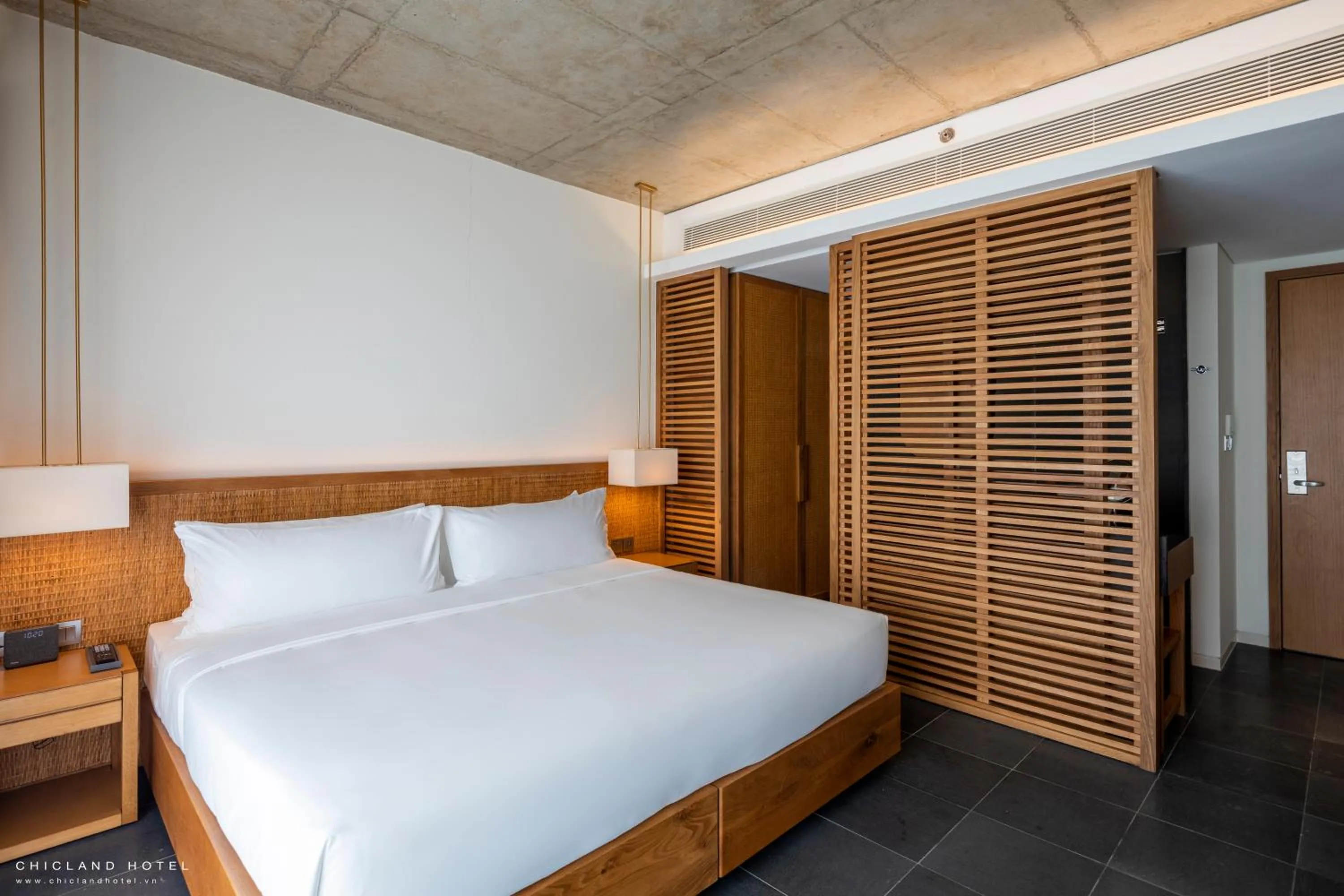 Bed in Chicland Boutique Danang Beach Hotel