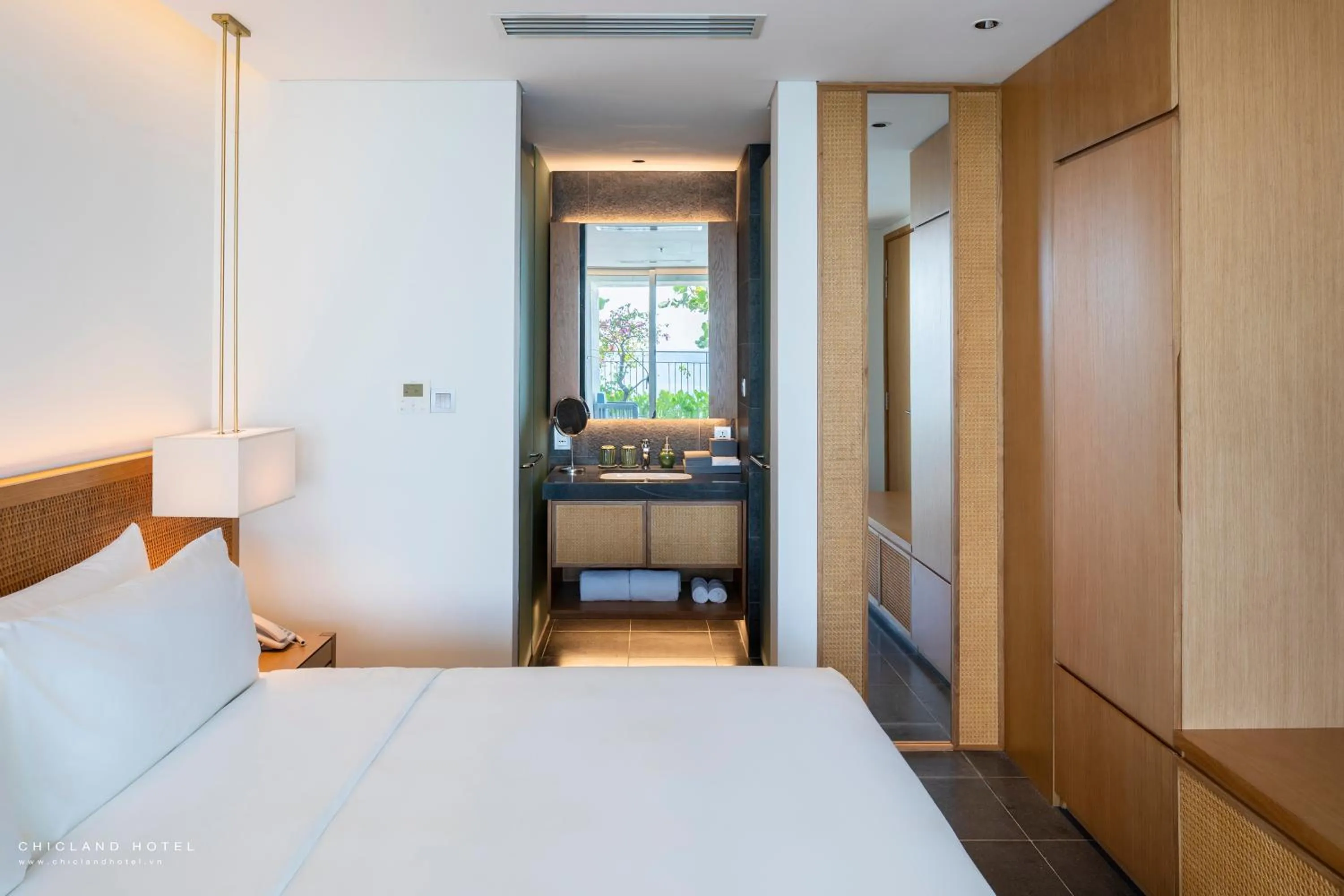 Bedroom, Bed in Chicland Boutique Danang Beach Hotel