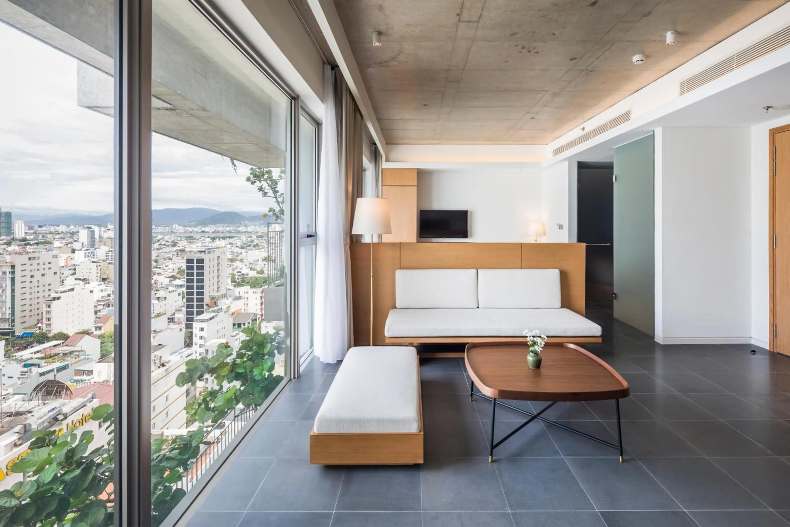 City view, Bed in Chicland Boutique Danang Beach Hotel